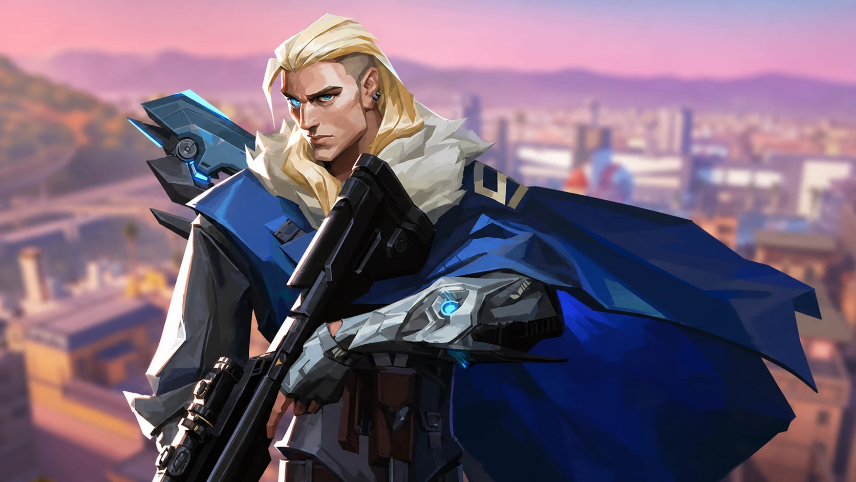 Valorant tier list: Sova holding a sniper