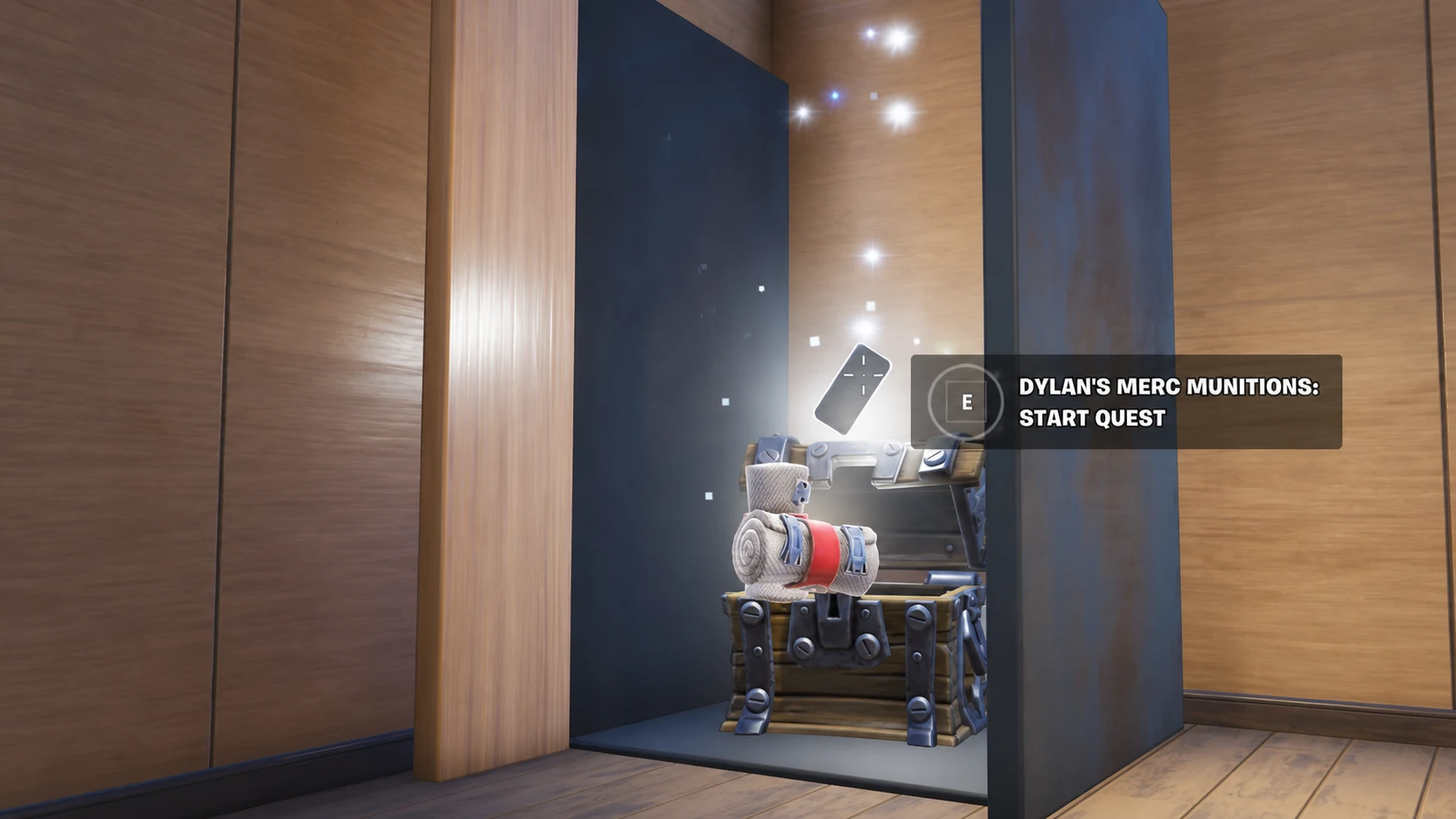 Dylan's merc munitions quest in fortnite