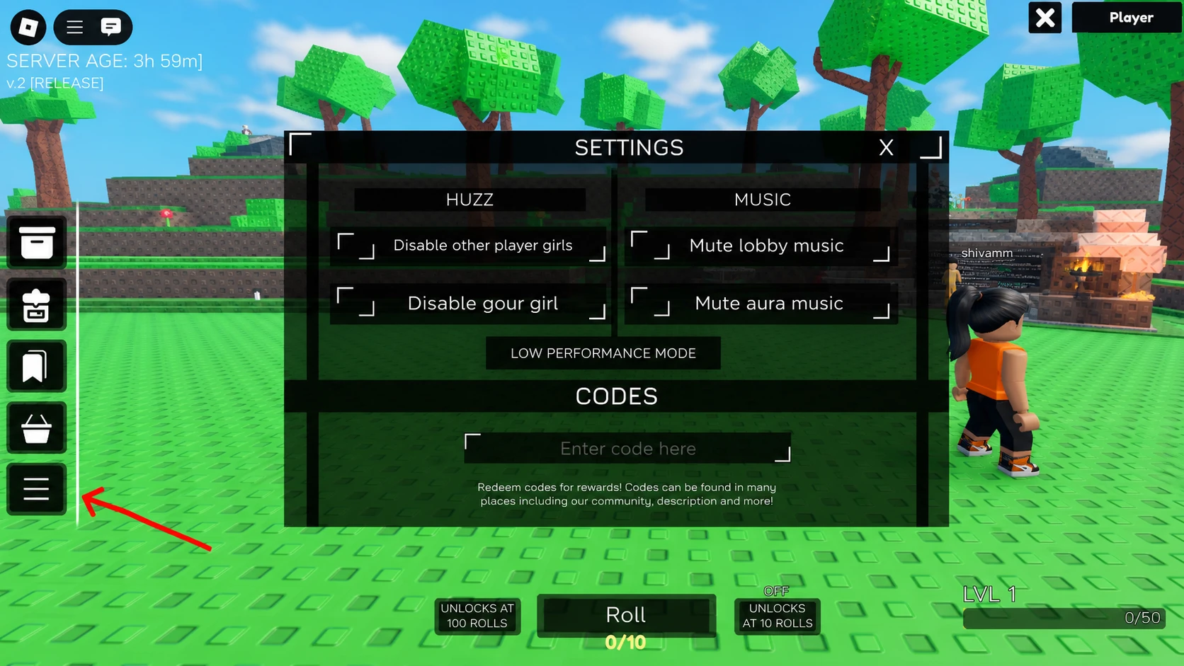 redeem Anime Girl rng codes