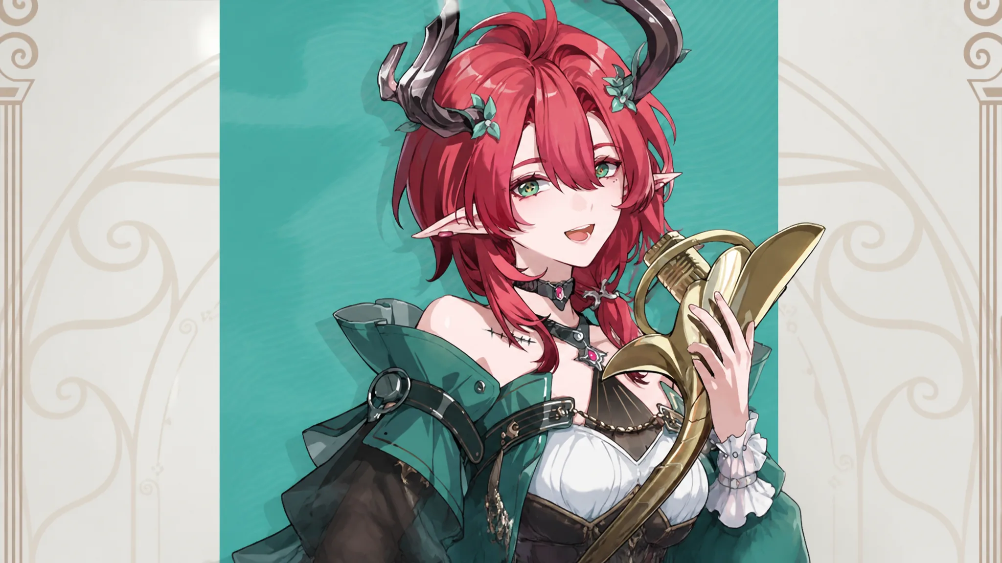 Key art of wuthering waves character - ciaccona