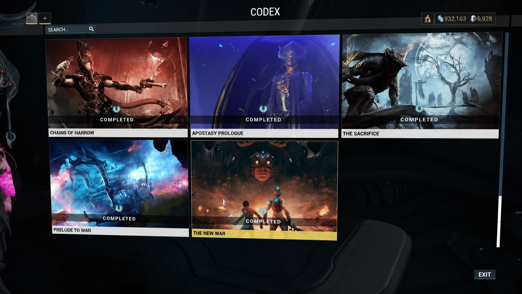 Sagas in Warframe