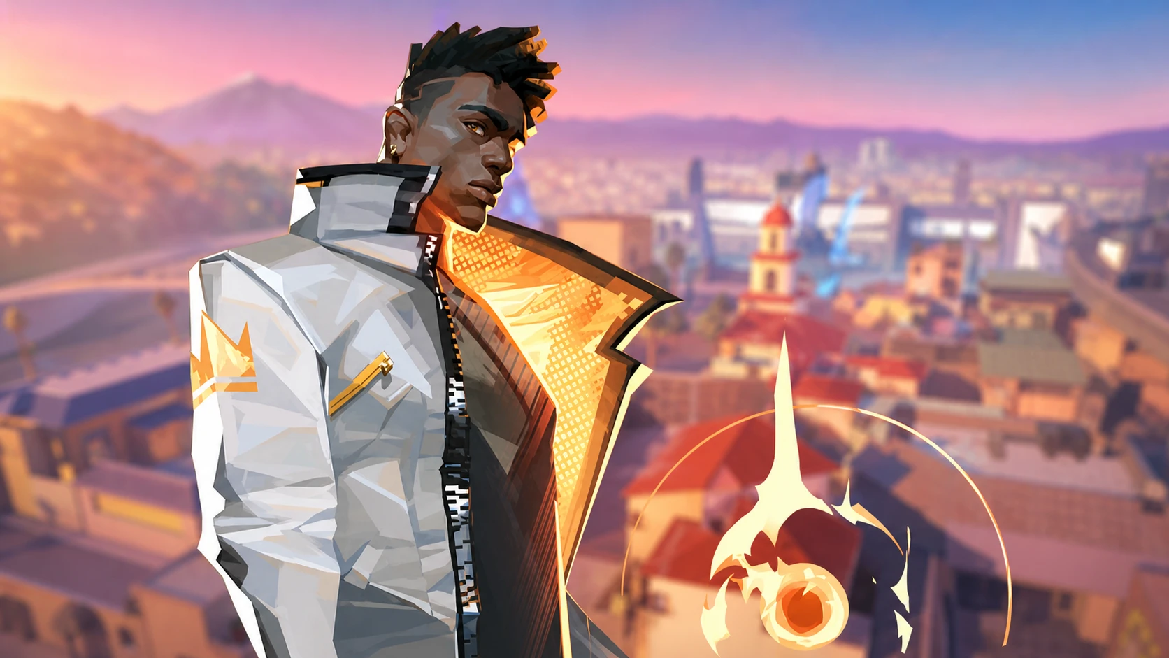 Valorant tier list: Phoenix with a firey orb