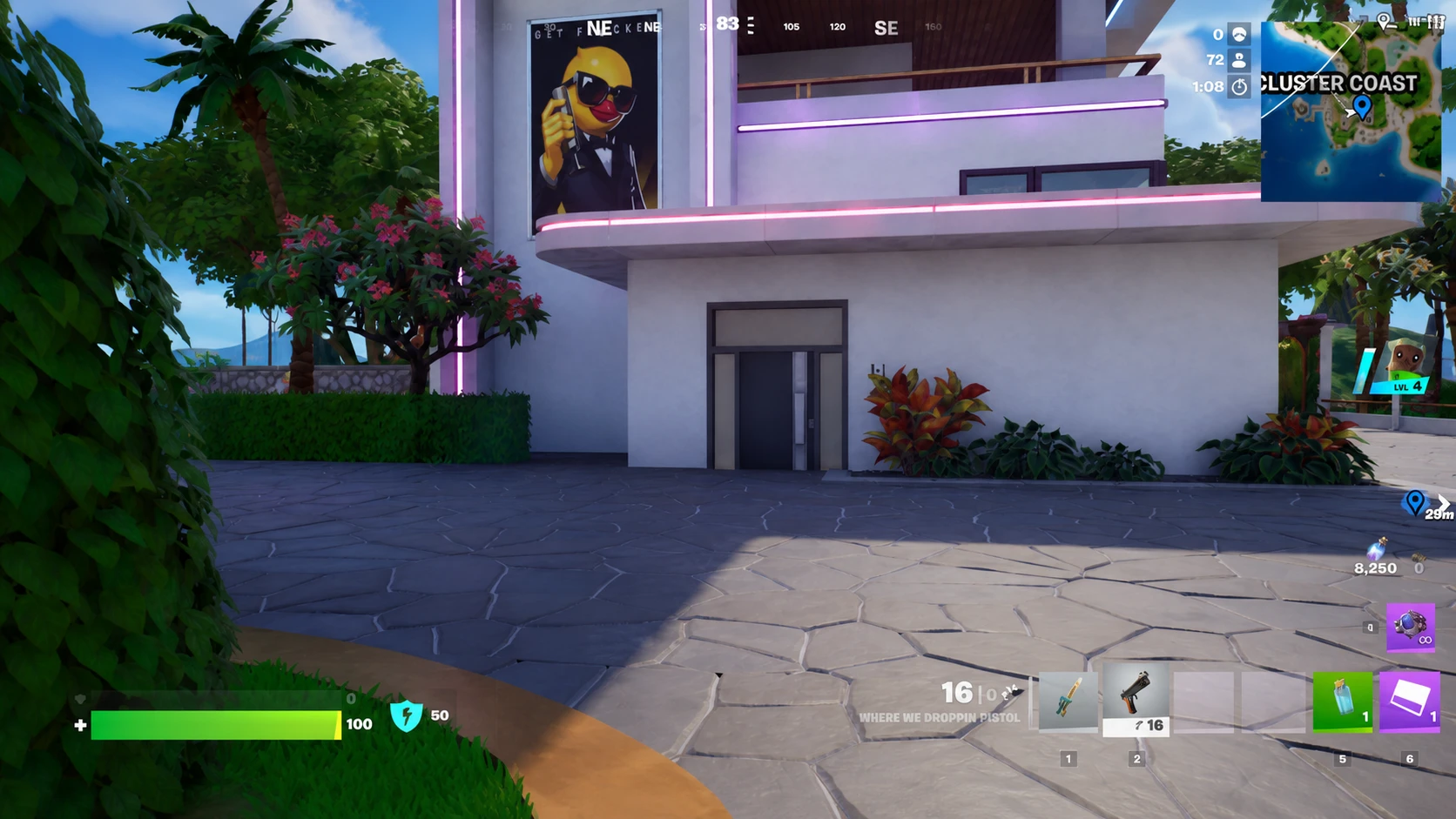 Building with the vault