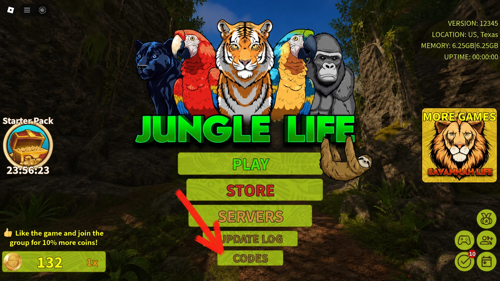 How to redeem Jungle Life codes