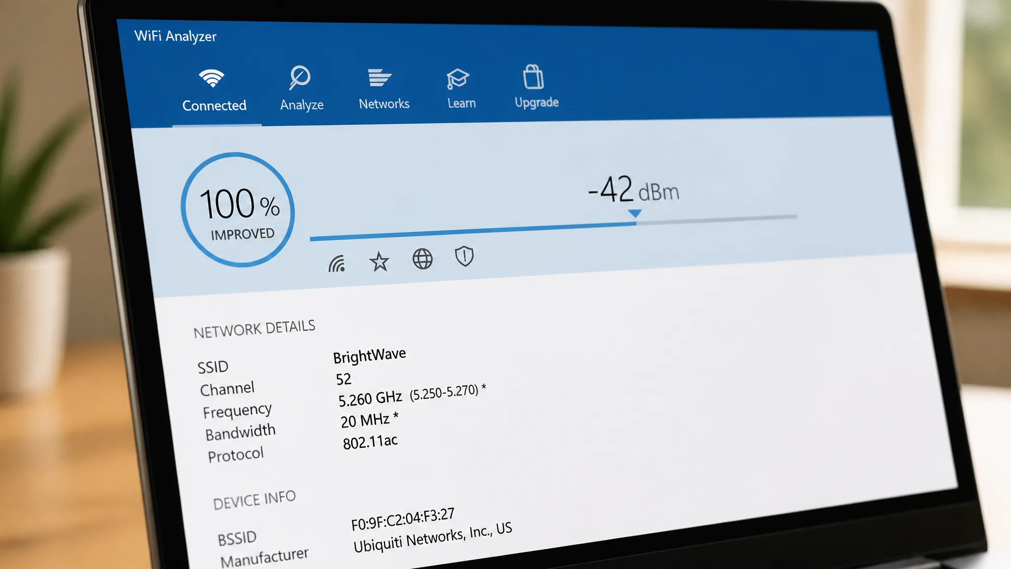 Five Apps to measure WiFi signal Strength