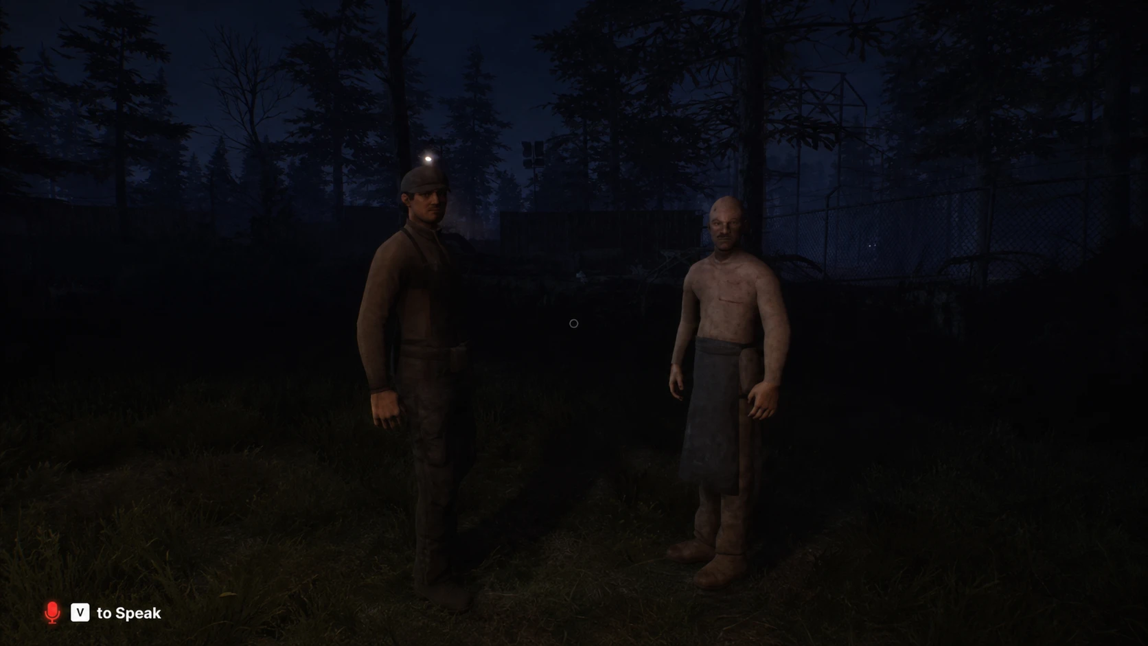 Harry and Buck side-by-side looking directly at player