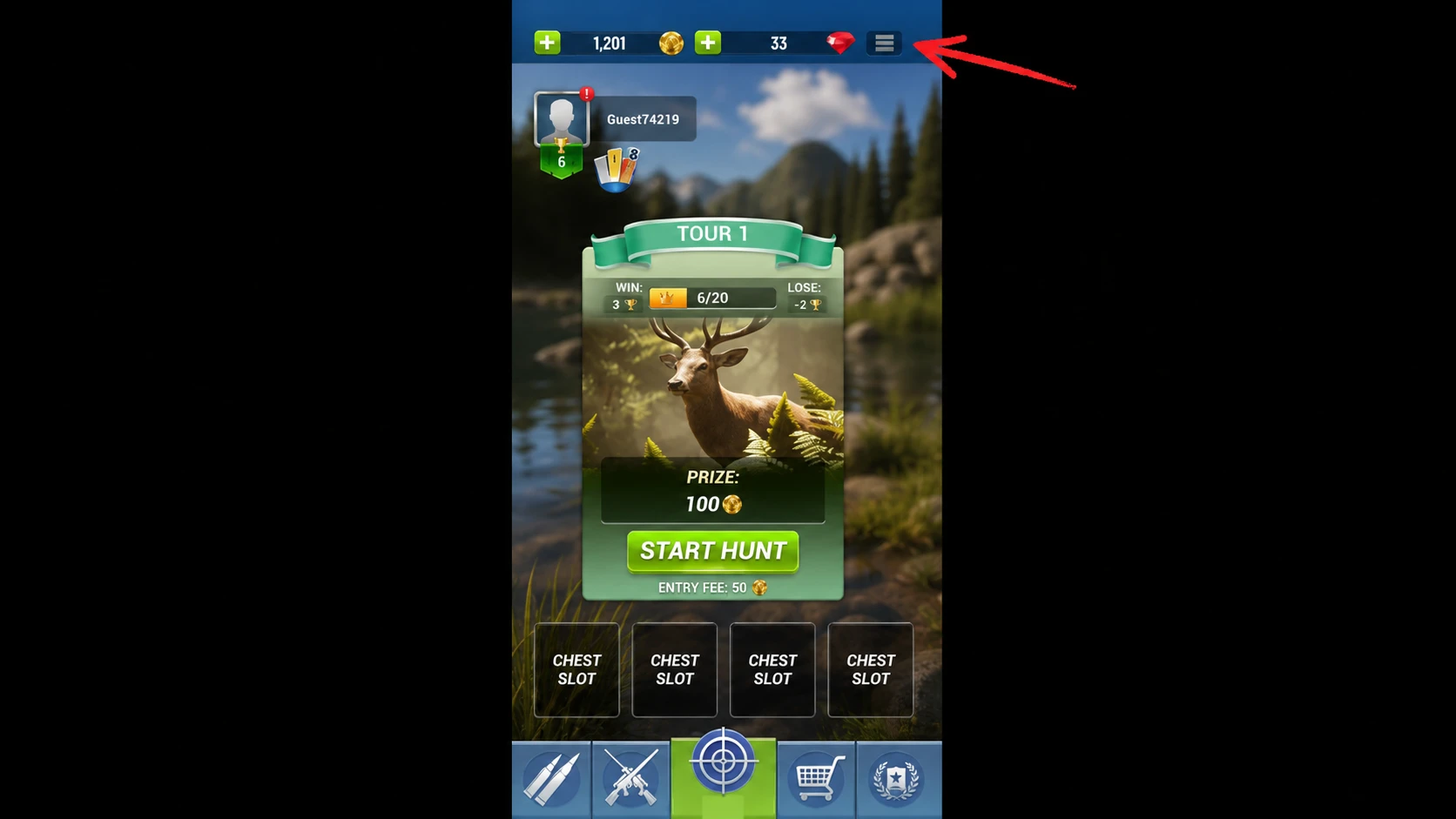 Hunting Sniper Codes