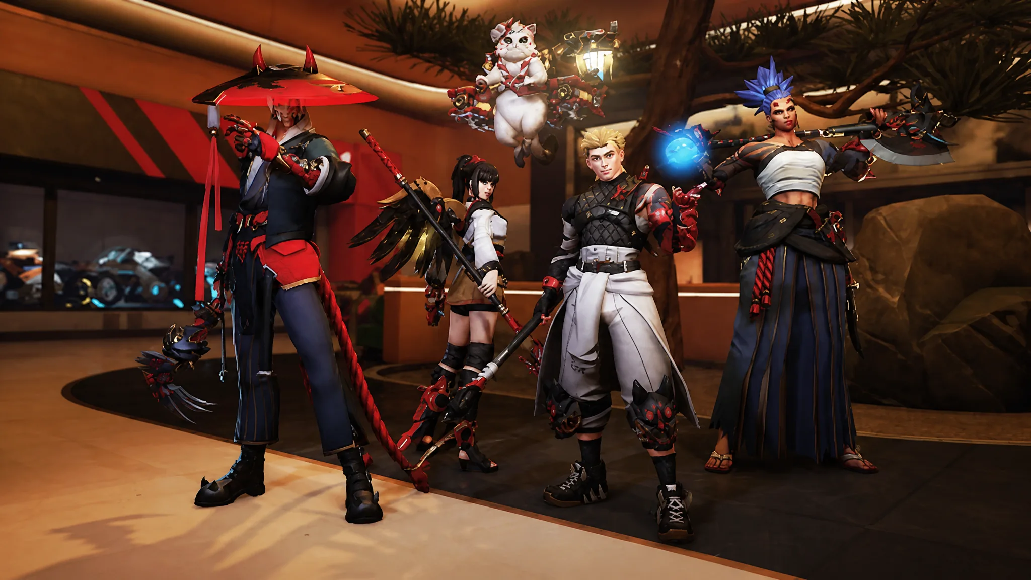 Overwatch new season: a crew of Overwatch heroes