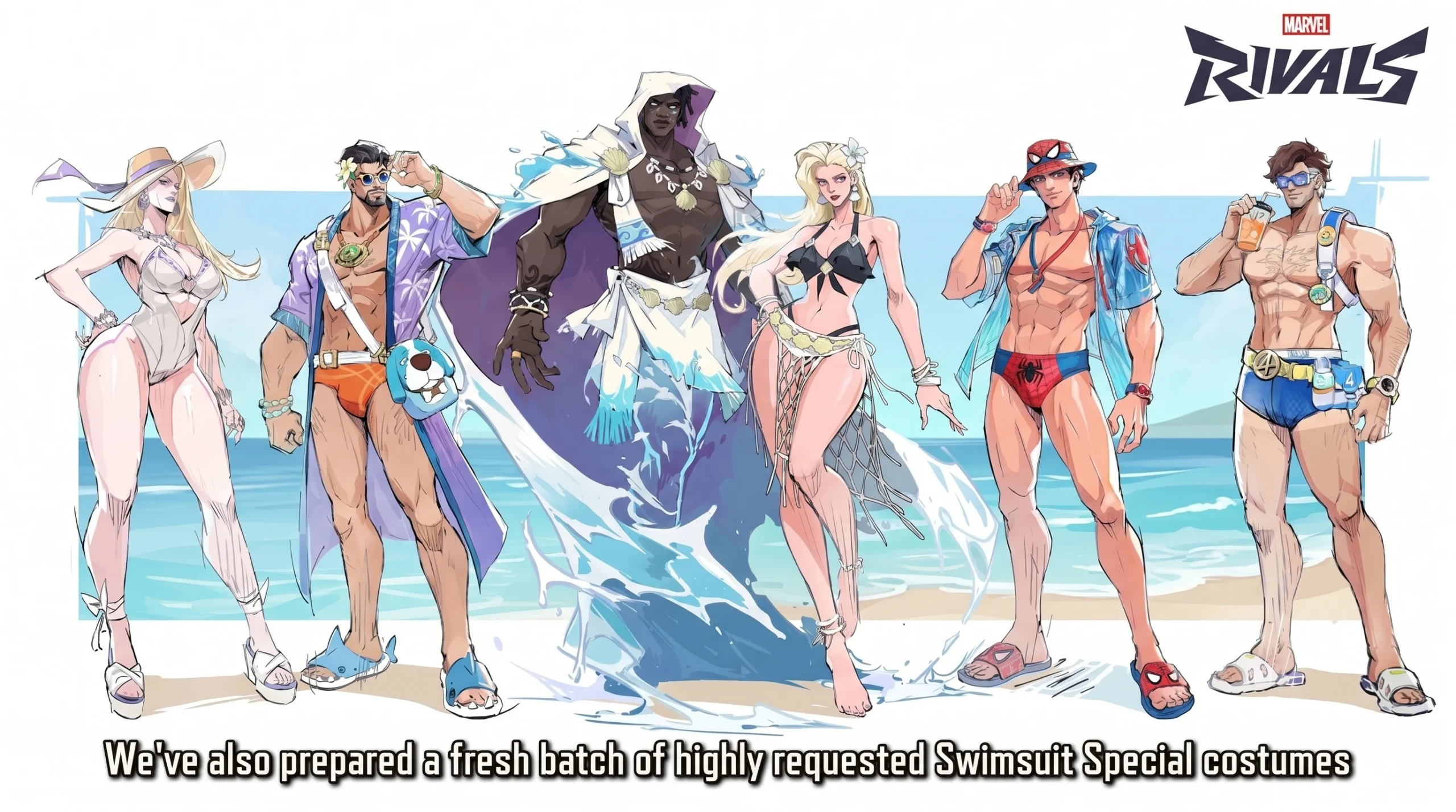 Marvel Rivals Season 8.5 Summer Skins