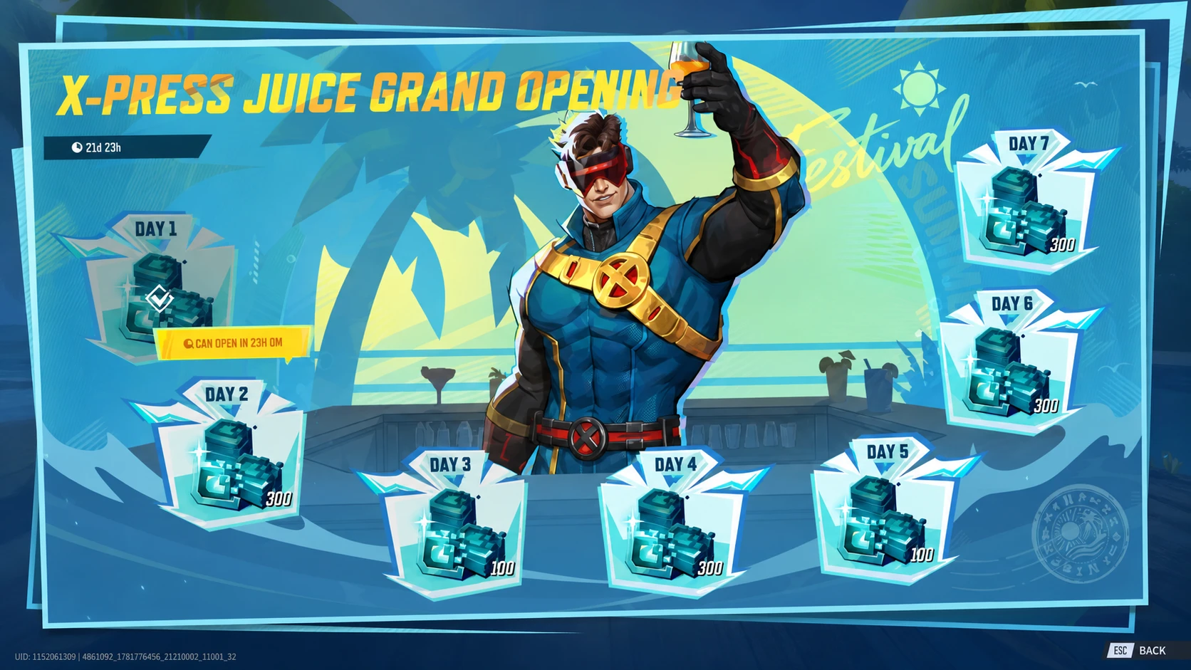 Remaining temporary rewards in Marvel Rivals