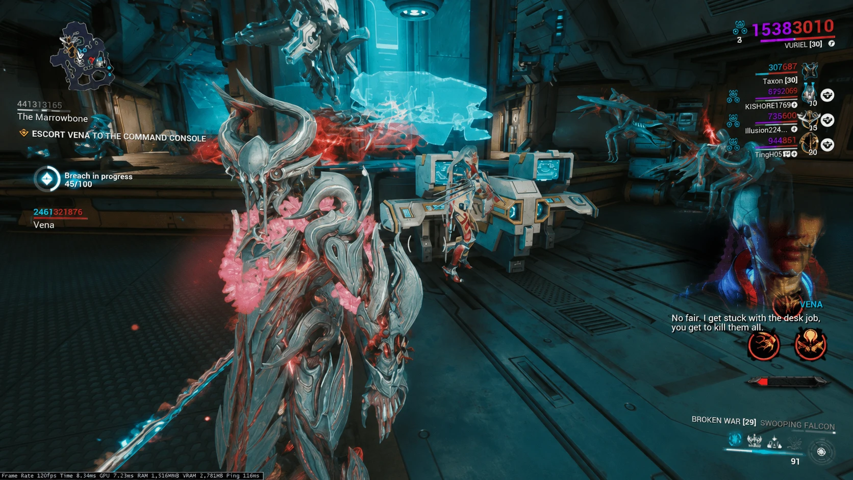 Helping Vena disable the security