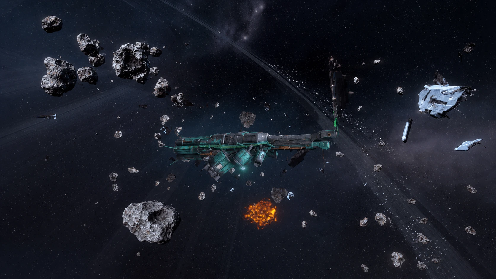 Ryoku's ship in Warframe