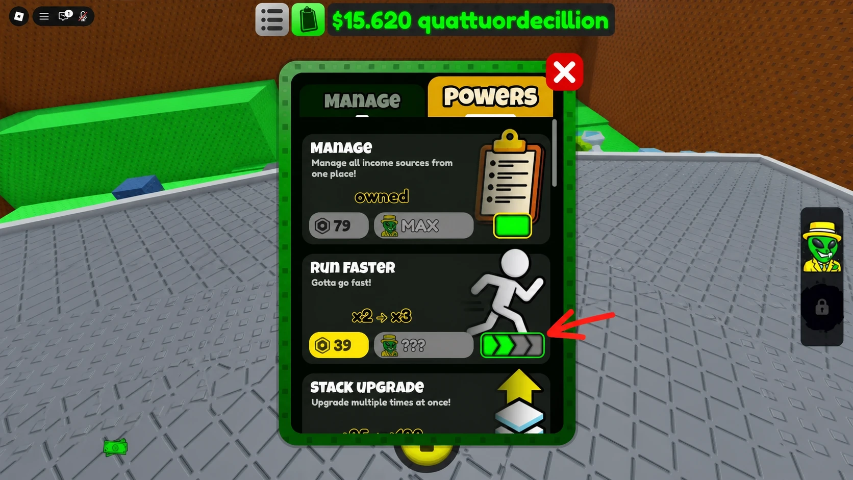 Powers in Sell Lemons