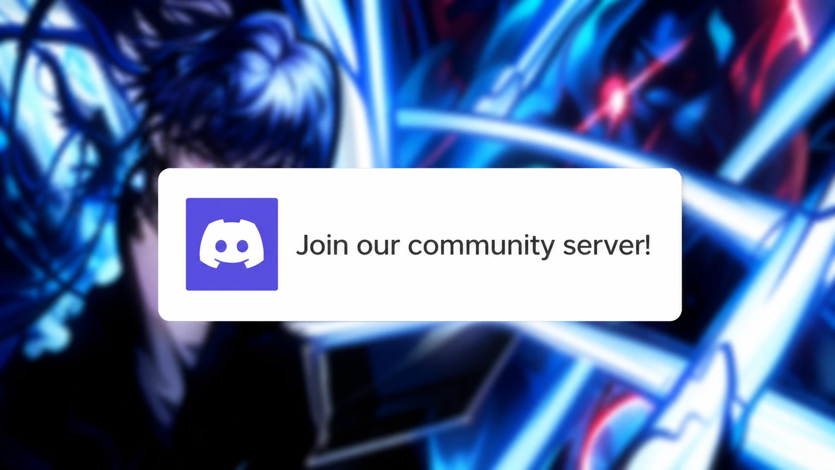 Solo Hunters codes: The Discord button from the game page pasted over blurred key art with a PT logo in the top right corner