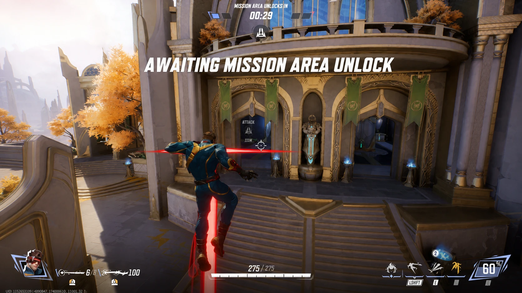 Cyclops Optic Ascent in Marvel Rivals