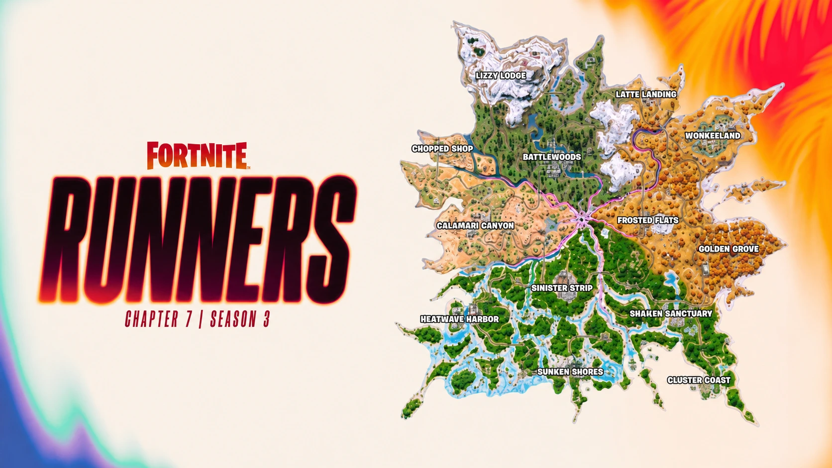 Fortnite Chapter 7 Season 3 Map