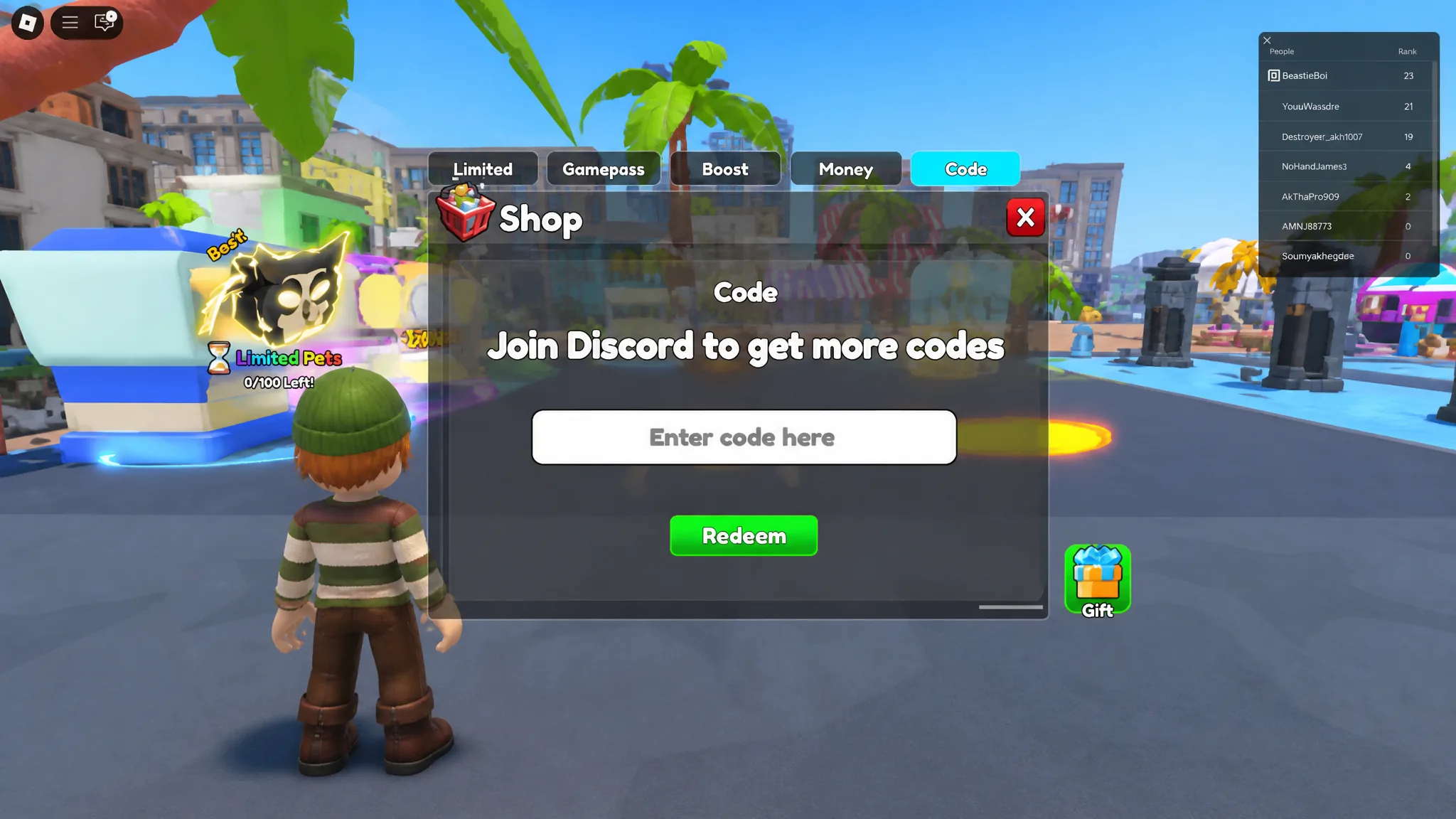 redeem Roblox gym star simulator Codes (1)