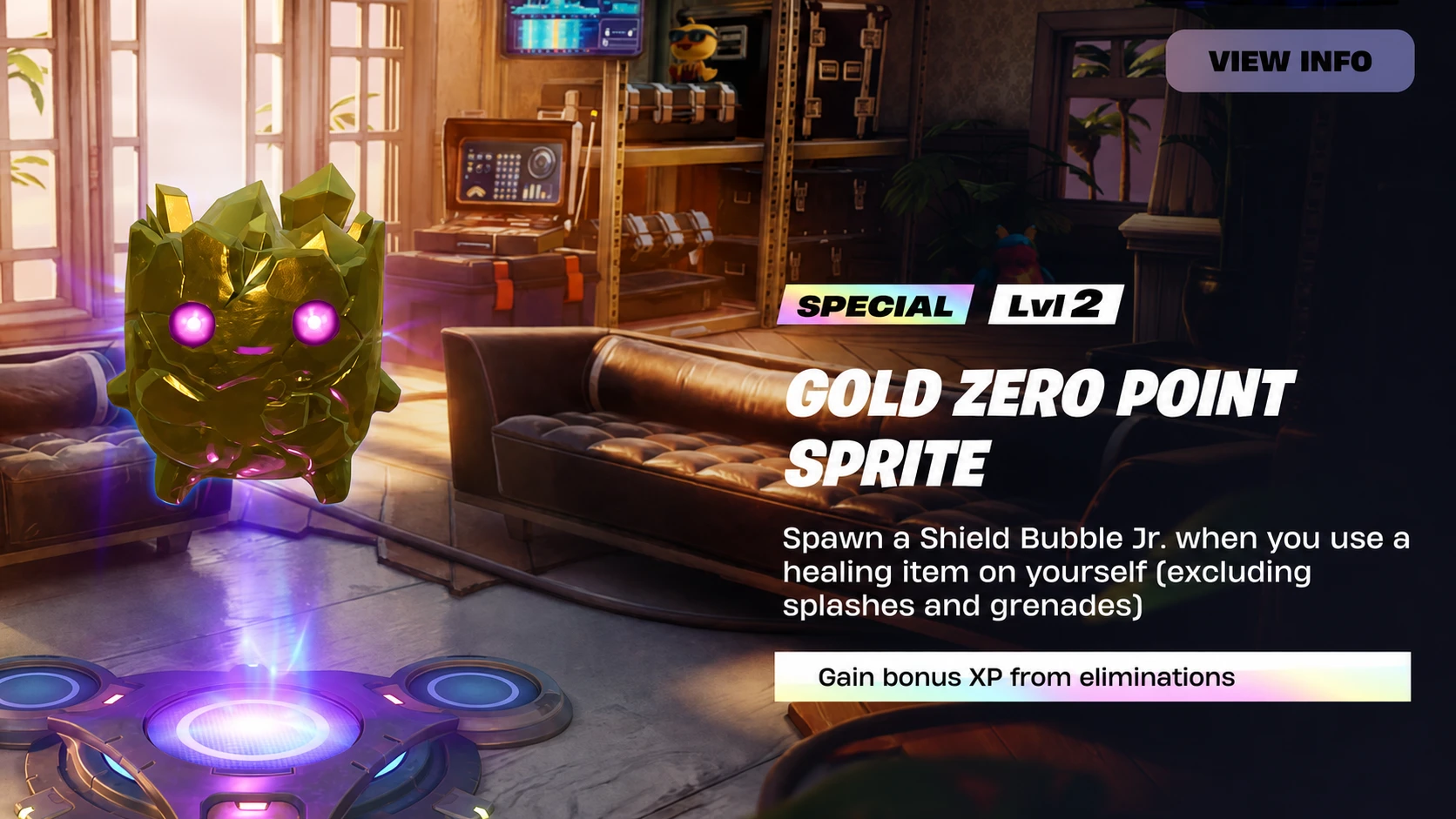 Zero Point Sprite in Fortnite