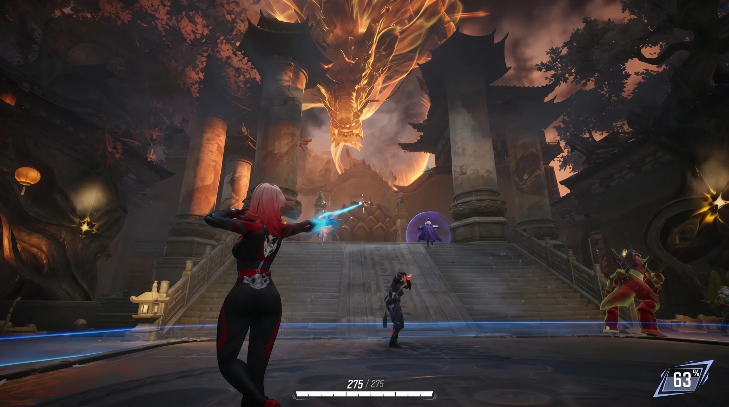 Shou-Lao looming over battlefield in marvel rivals
