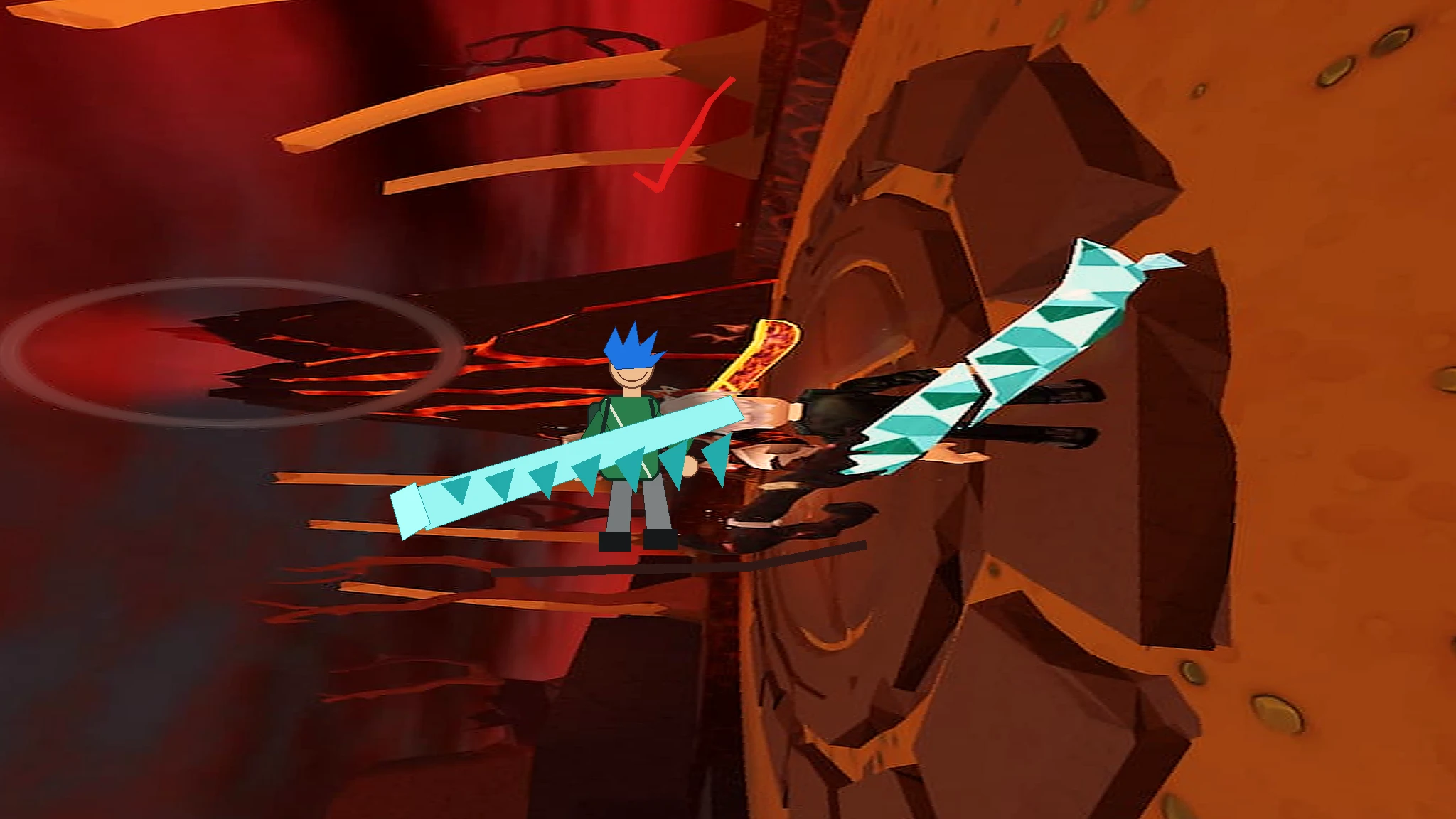 image showing the location of the Crit Chance Altar