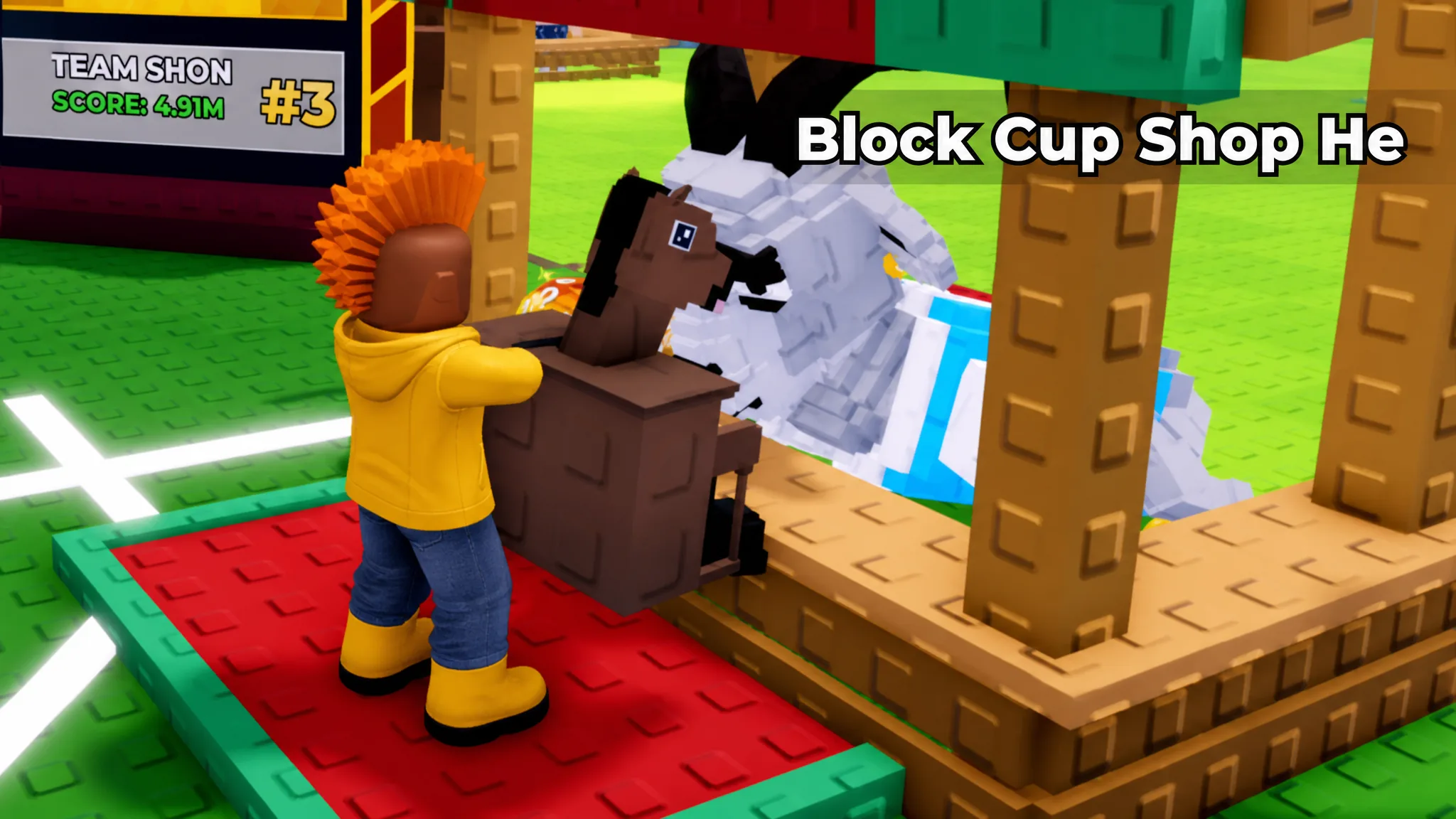 Kick a Lucky Block Block Cup Event