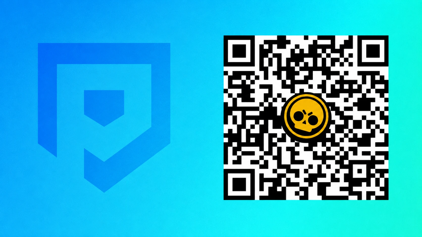 Brawl Stars QR code for a Berlin pin