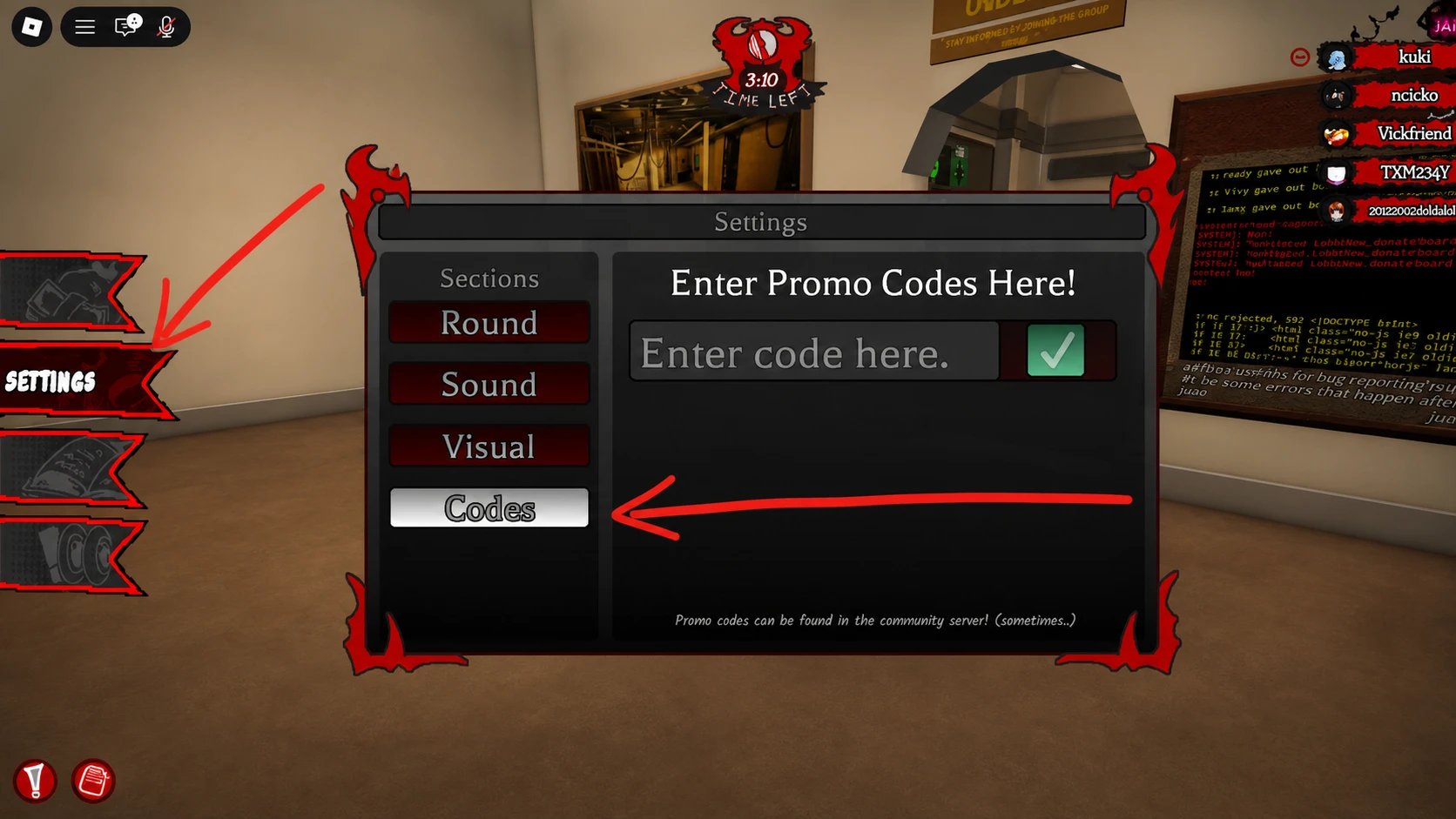Crimson Chronicles Codes Redemption System