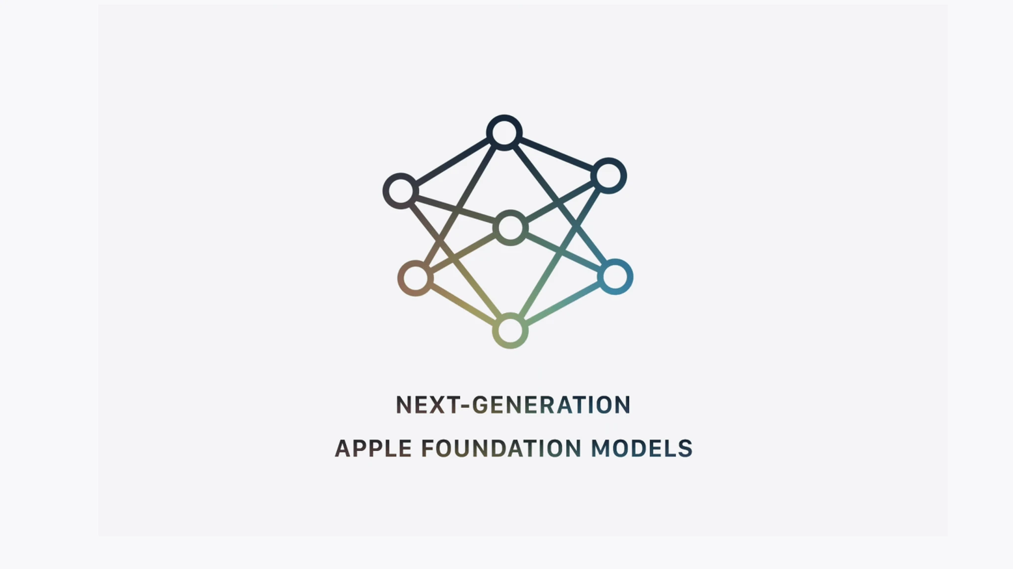 Apple foundation models