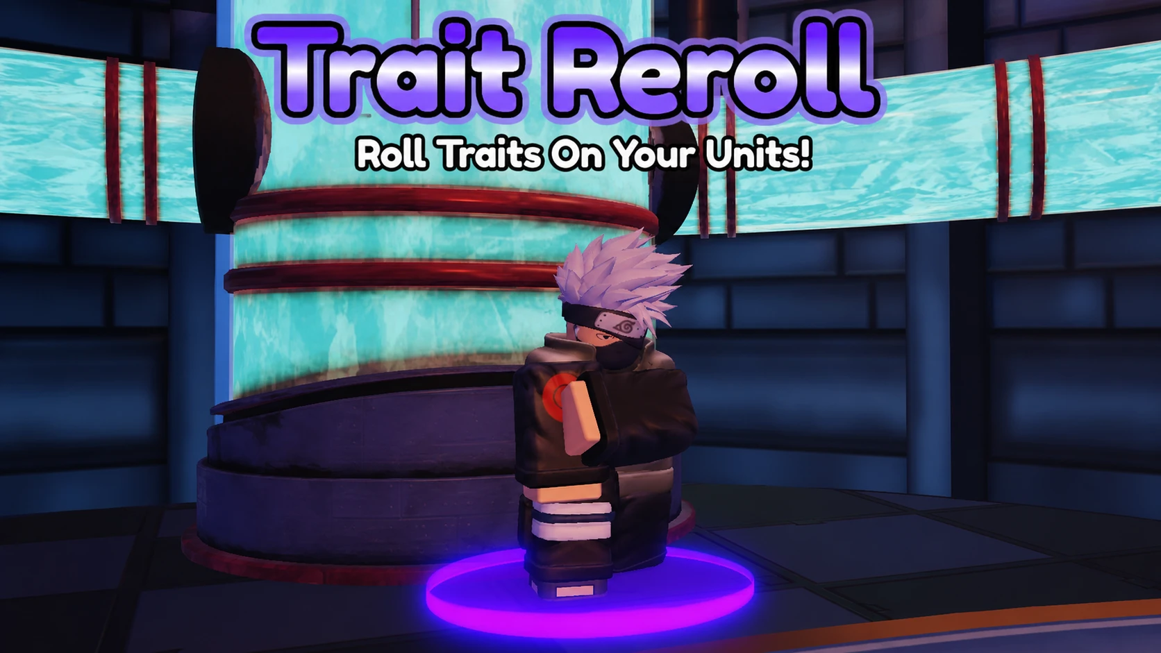 Trait Reroll NPC from Anime Squadron Roblox Experience