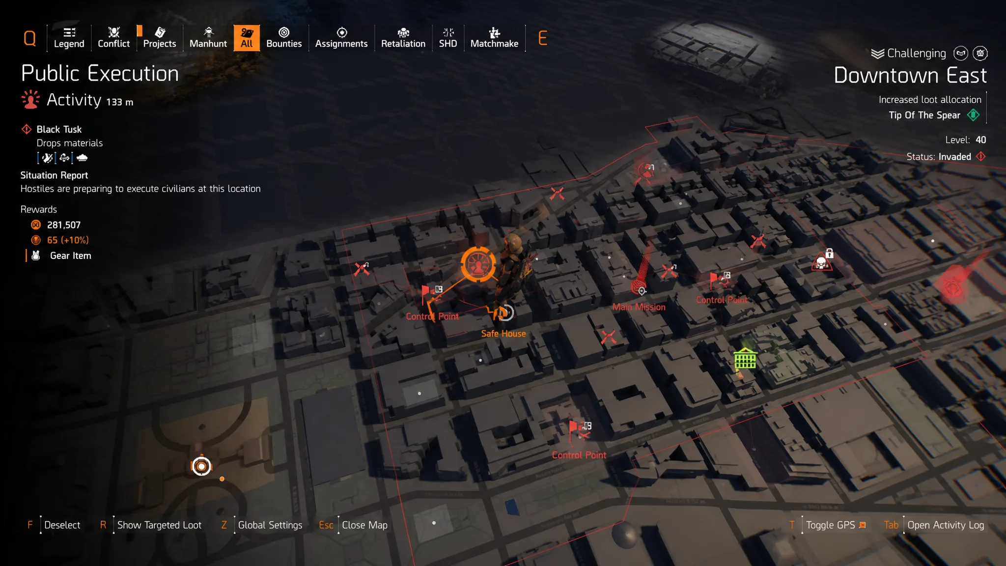 Public Execution in The Division 2
