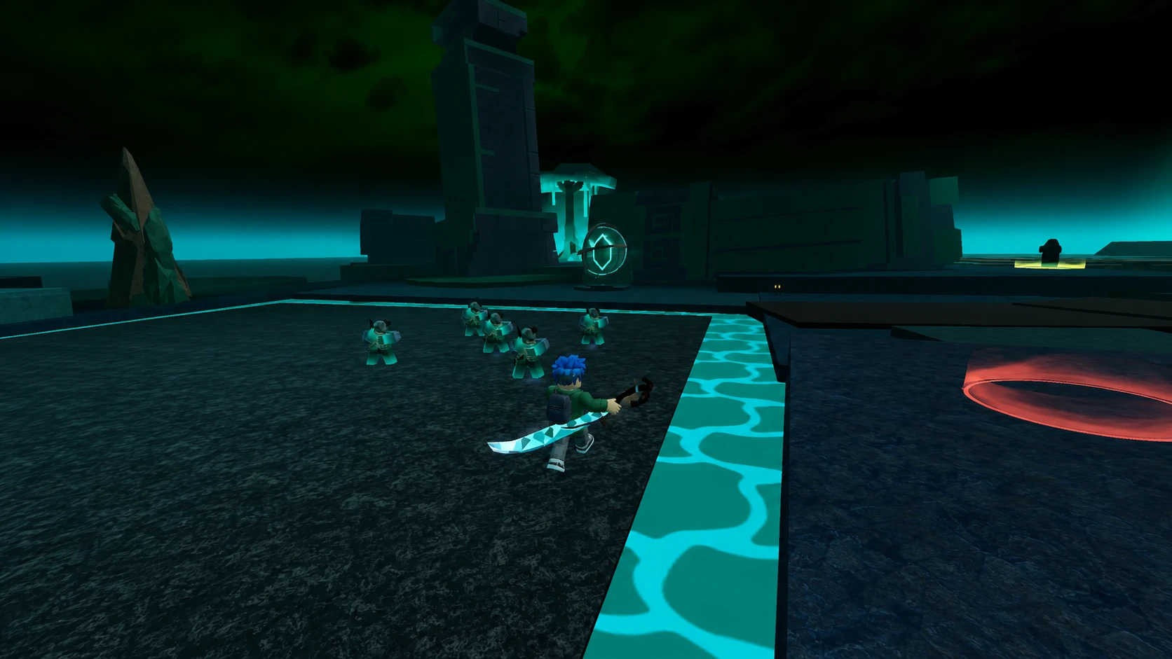 image showing the locations of the Crit Damage Altar on Helheim