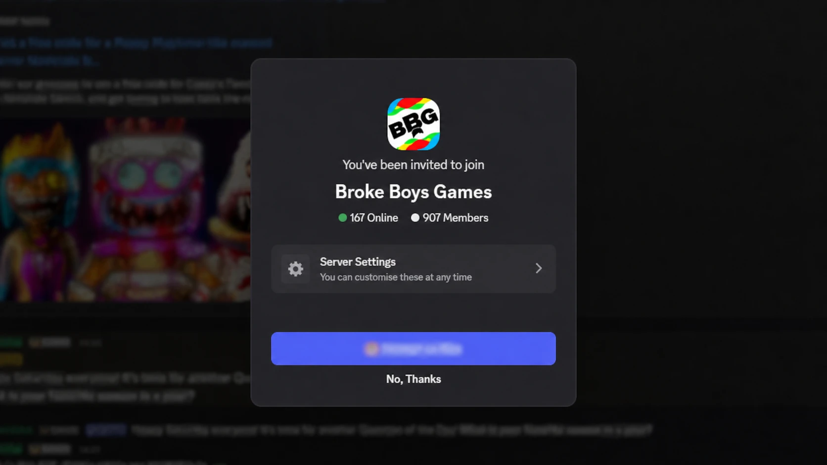 Spear Training codes: A screenshot of the Discord invite with a PT logo in the top right corner
