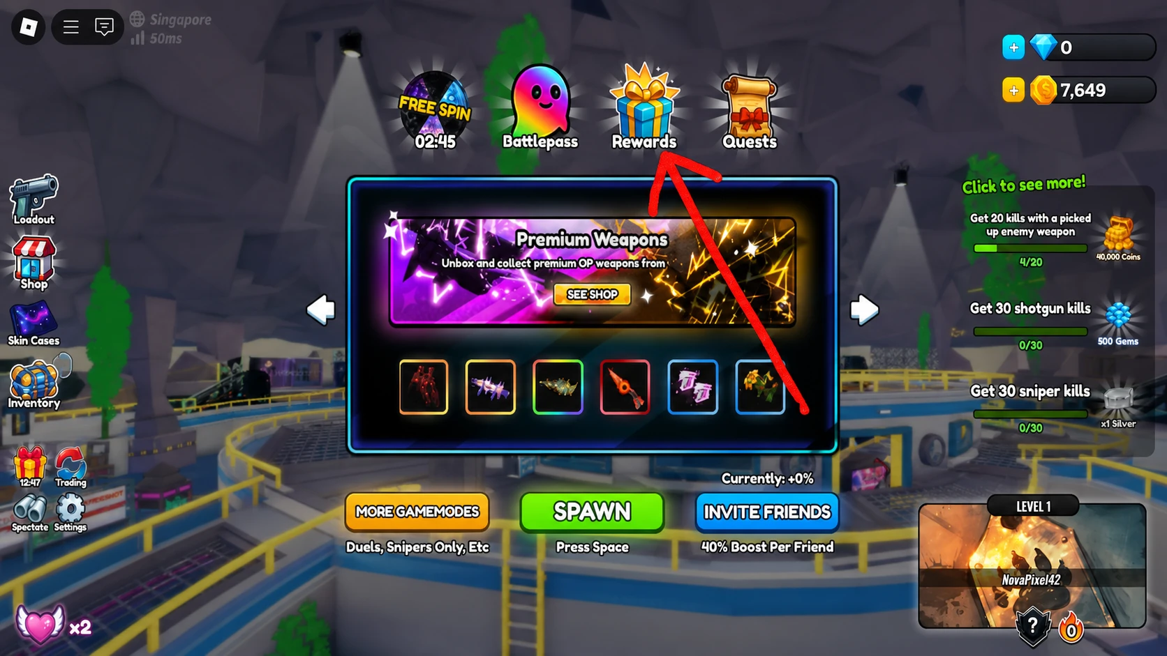 How to redeem codes in Hypershot