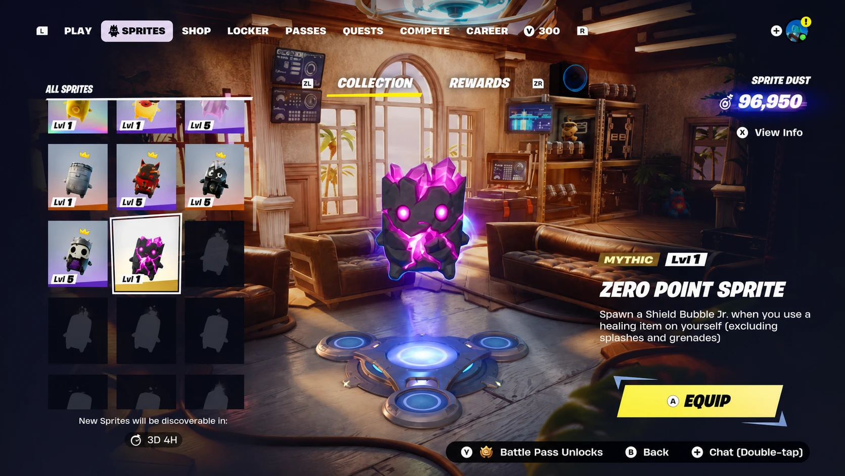 Zero Point Sprite In Fortnite Chapter 7 Season 3 Drop Rate And Best 
