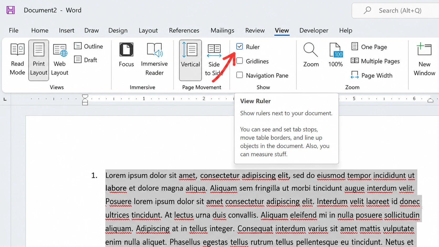How to number paragraphs in Word, Google Docs, Word Online