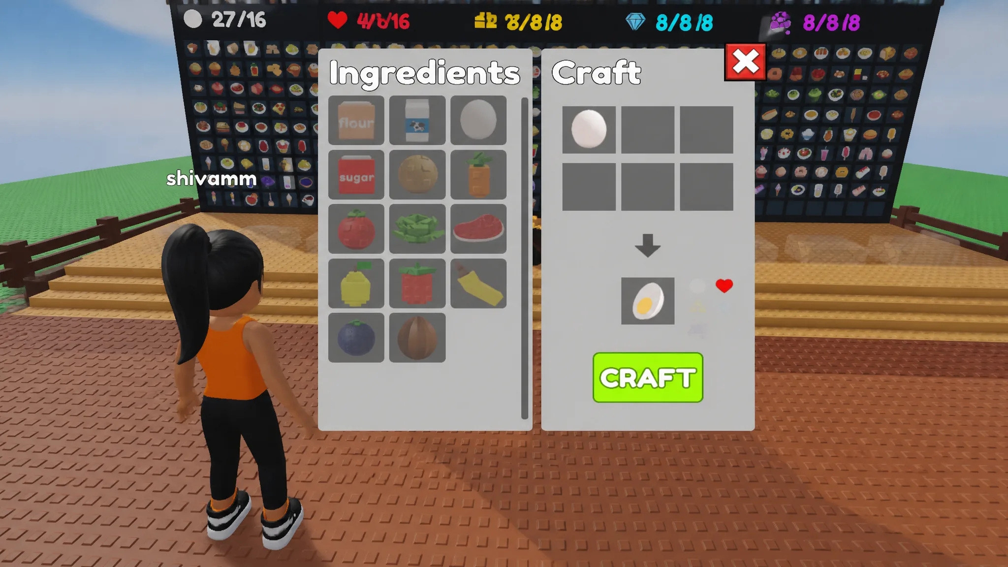 The Craft Food Table