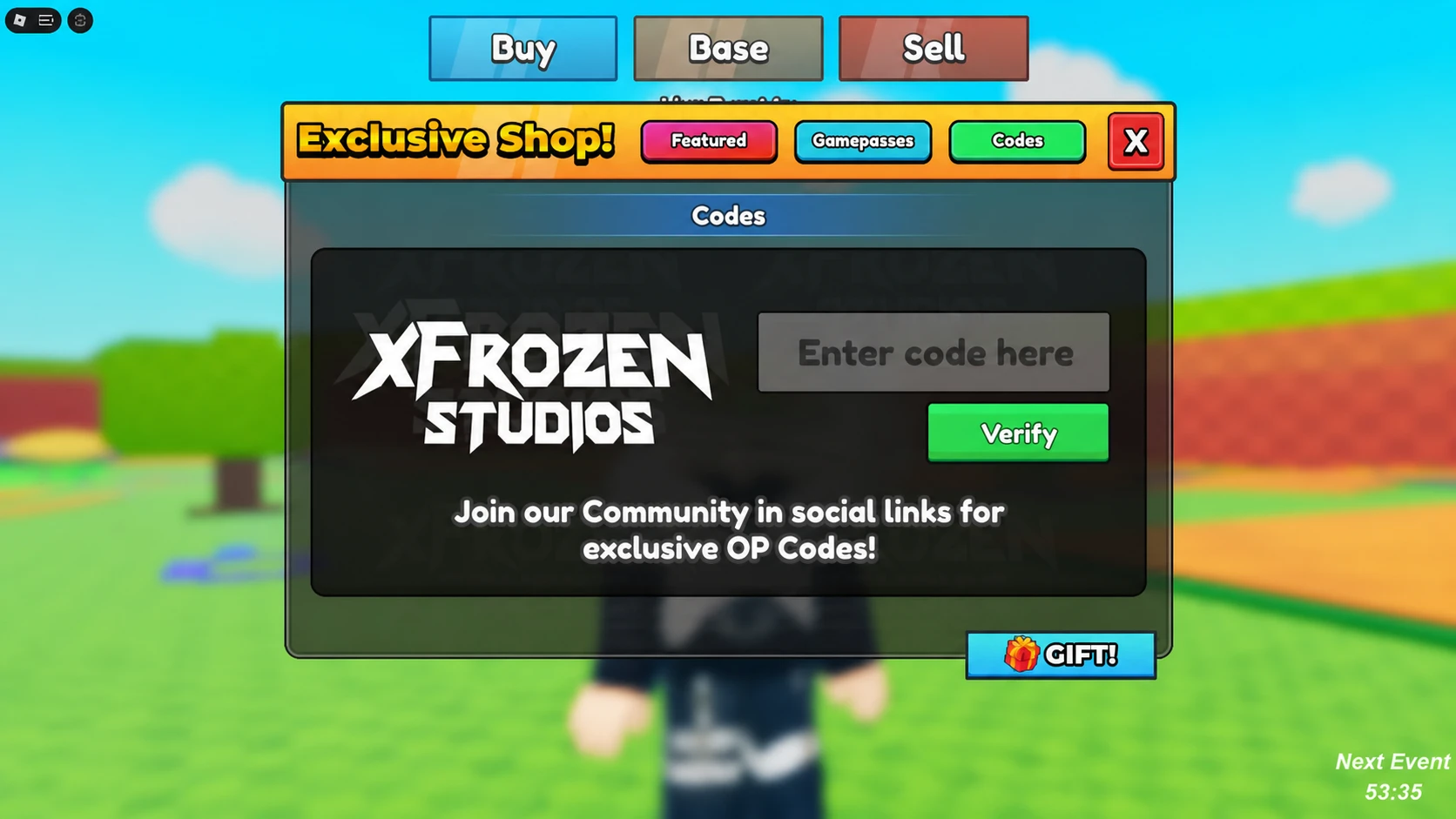 Redeeming Be a Lucky Block codes in Roblox