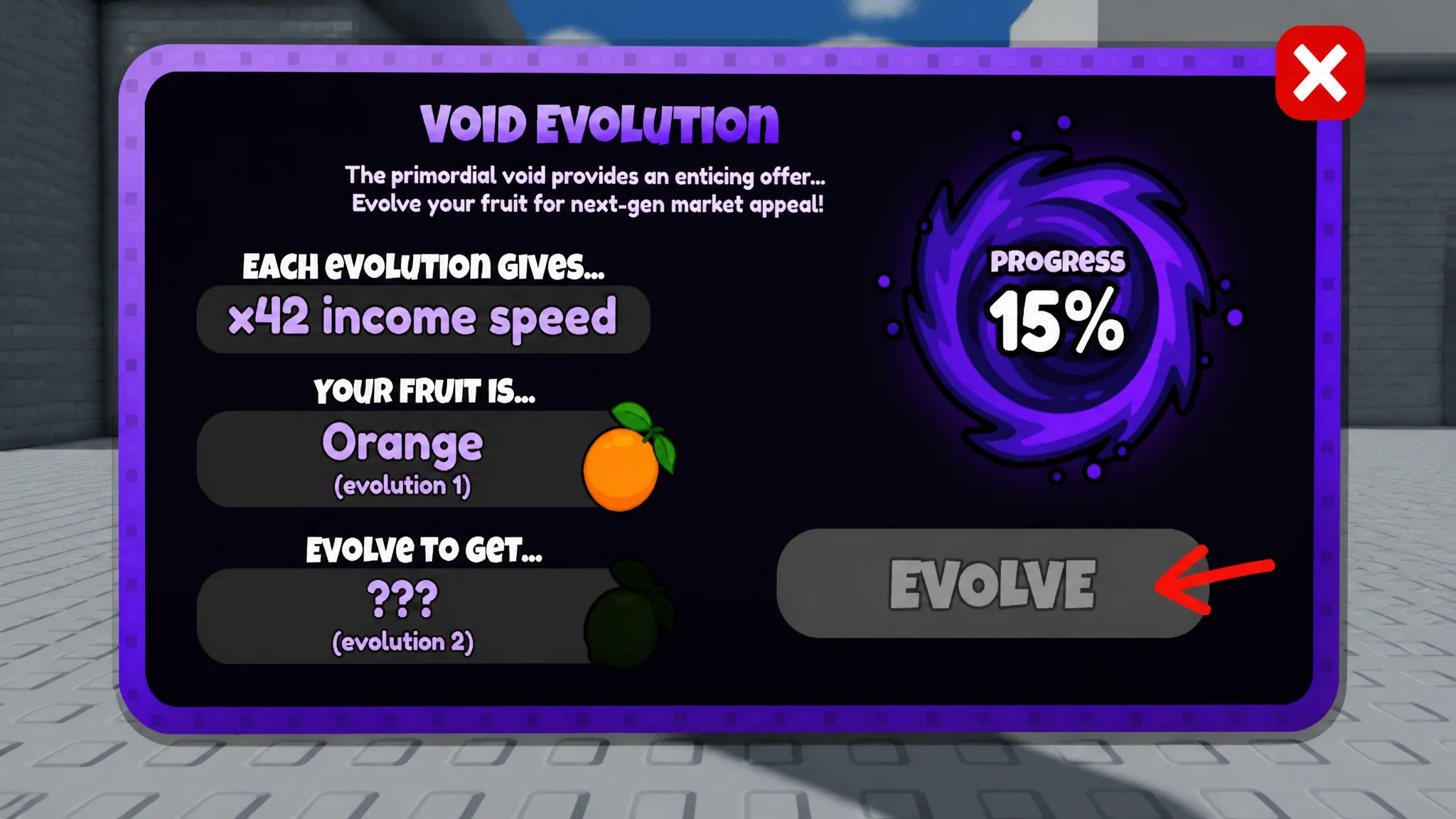 Evolve in Sell Lemons