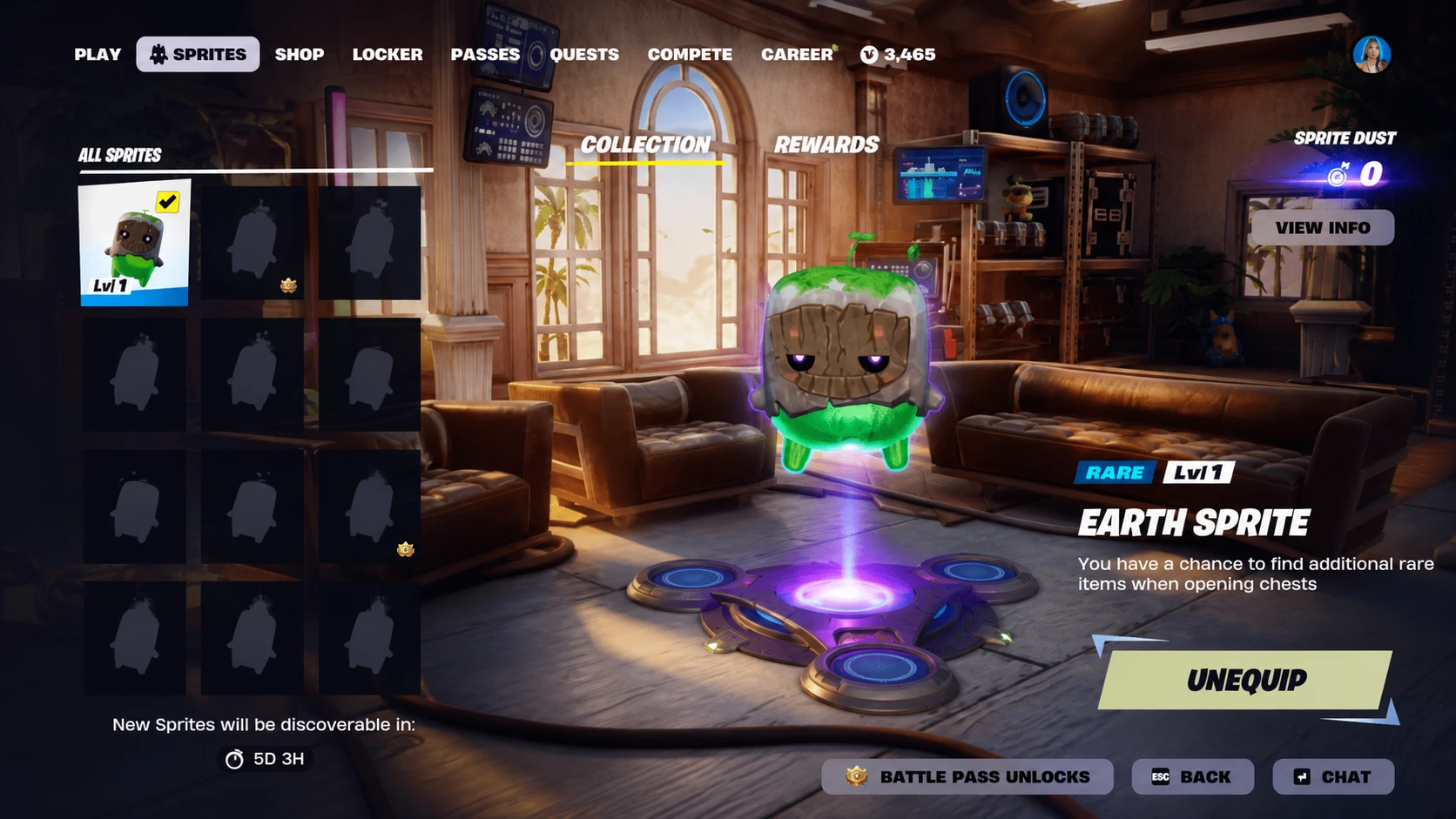 Earth Sprite in Fortnite