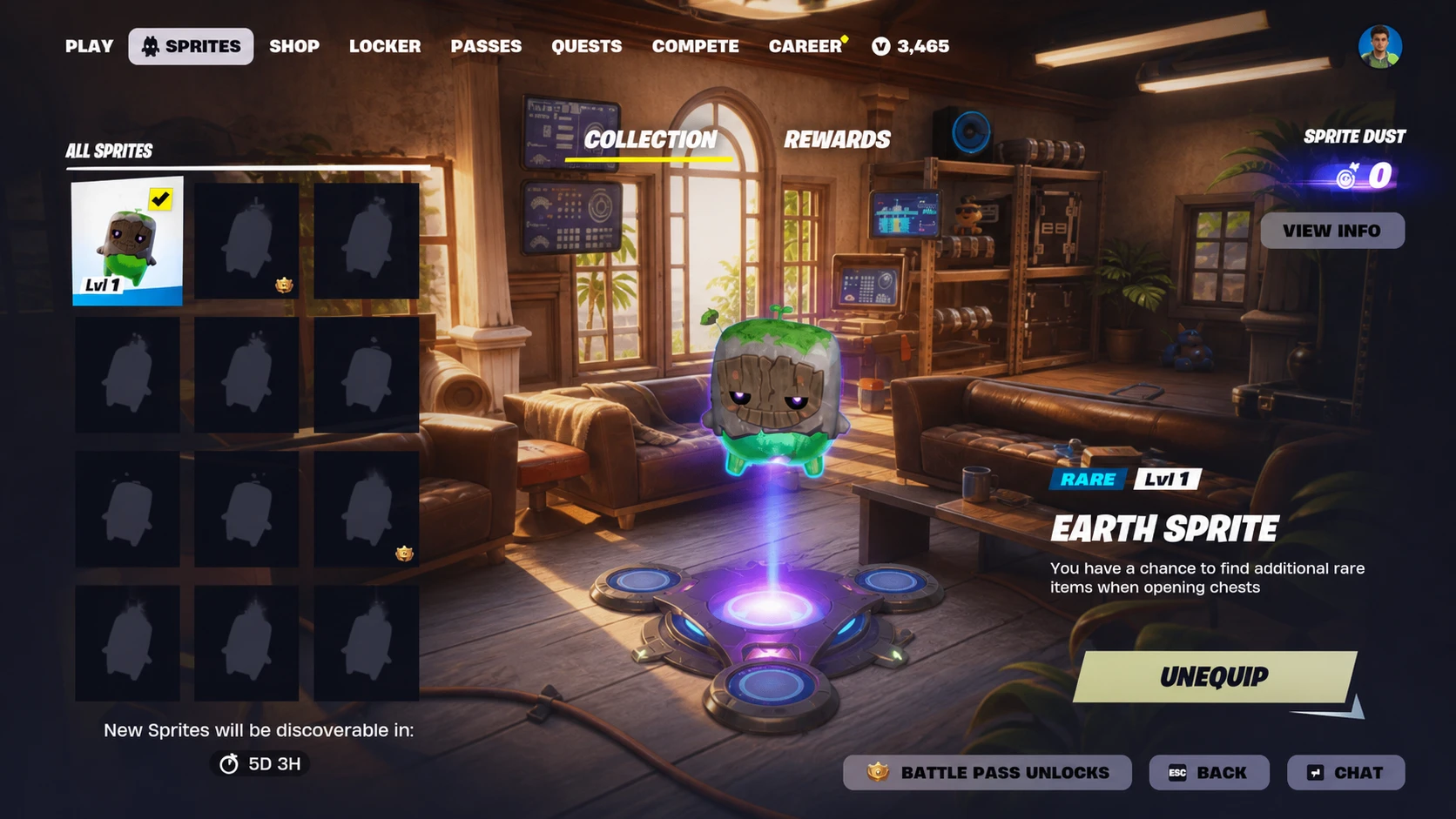 Earth Sprite in Fortnite