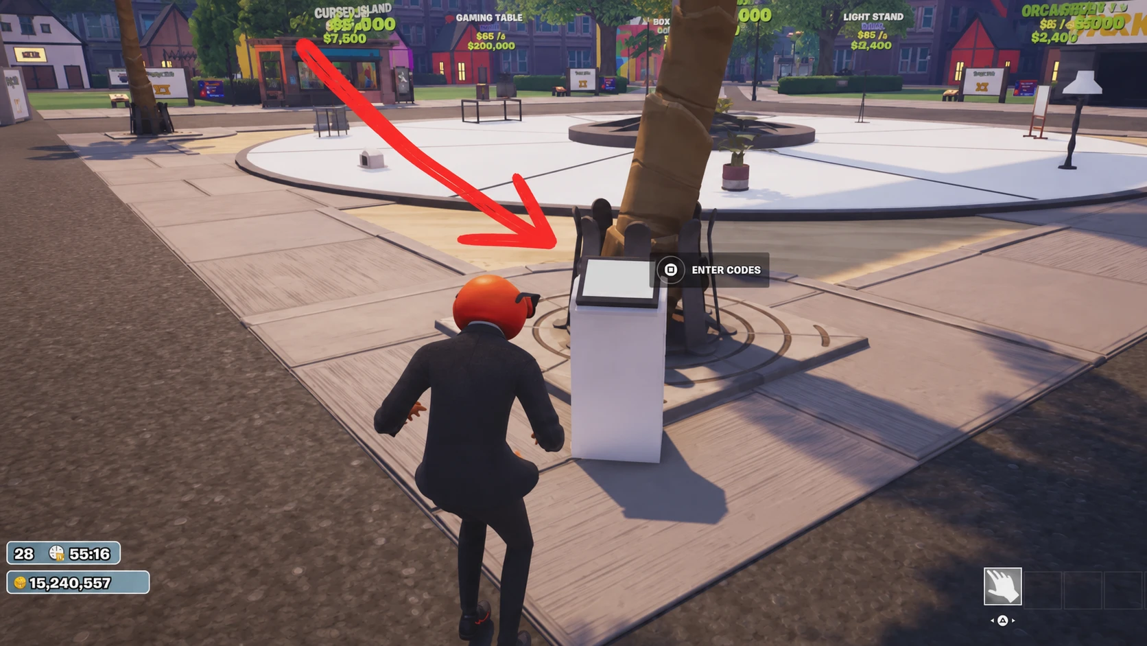 Fortnite Build a House Codes Redemption system