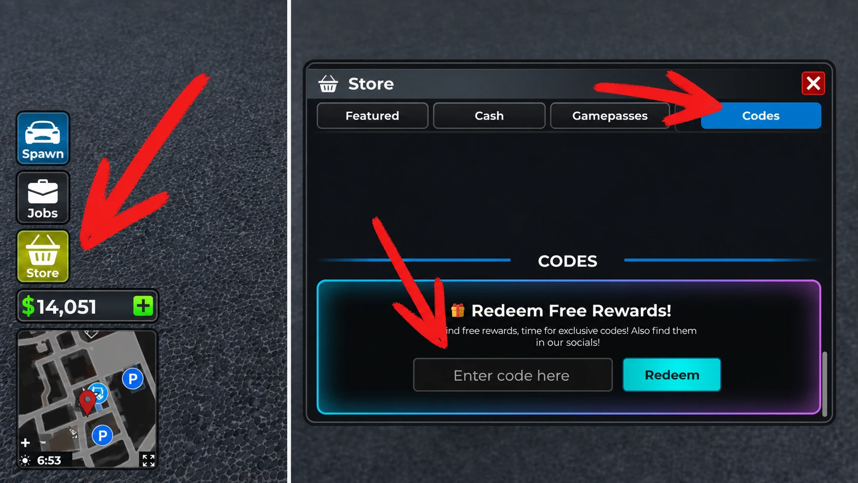How to redeem Bus Master codes