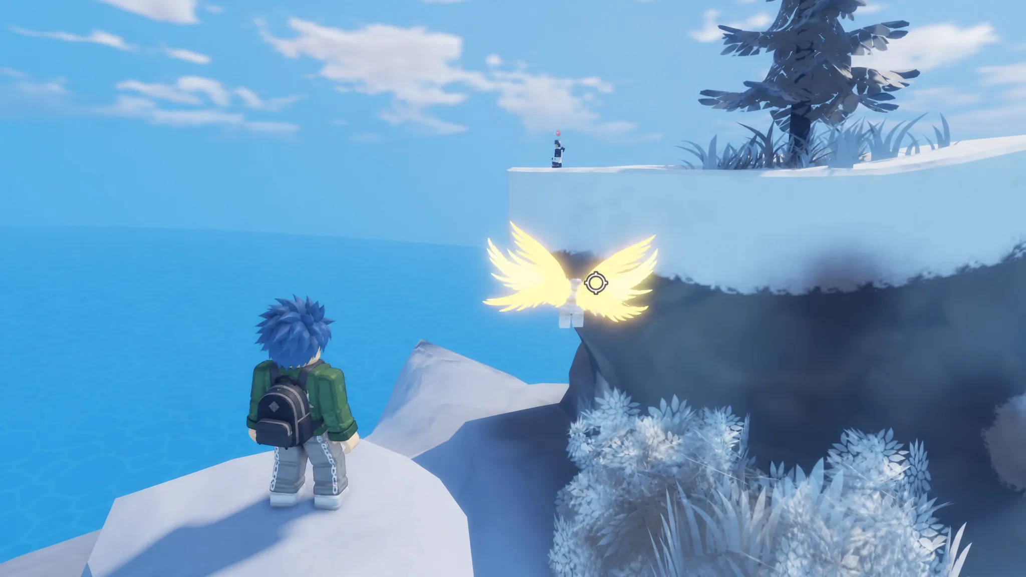 The Frost Empress Mastery NPC in Sailor Piece
