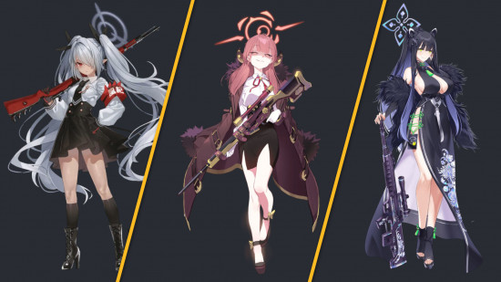 Blue Archive tier list attackers. three attacker characters