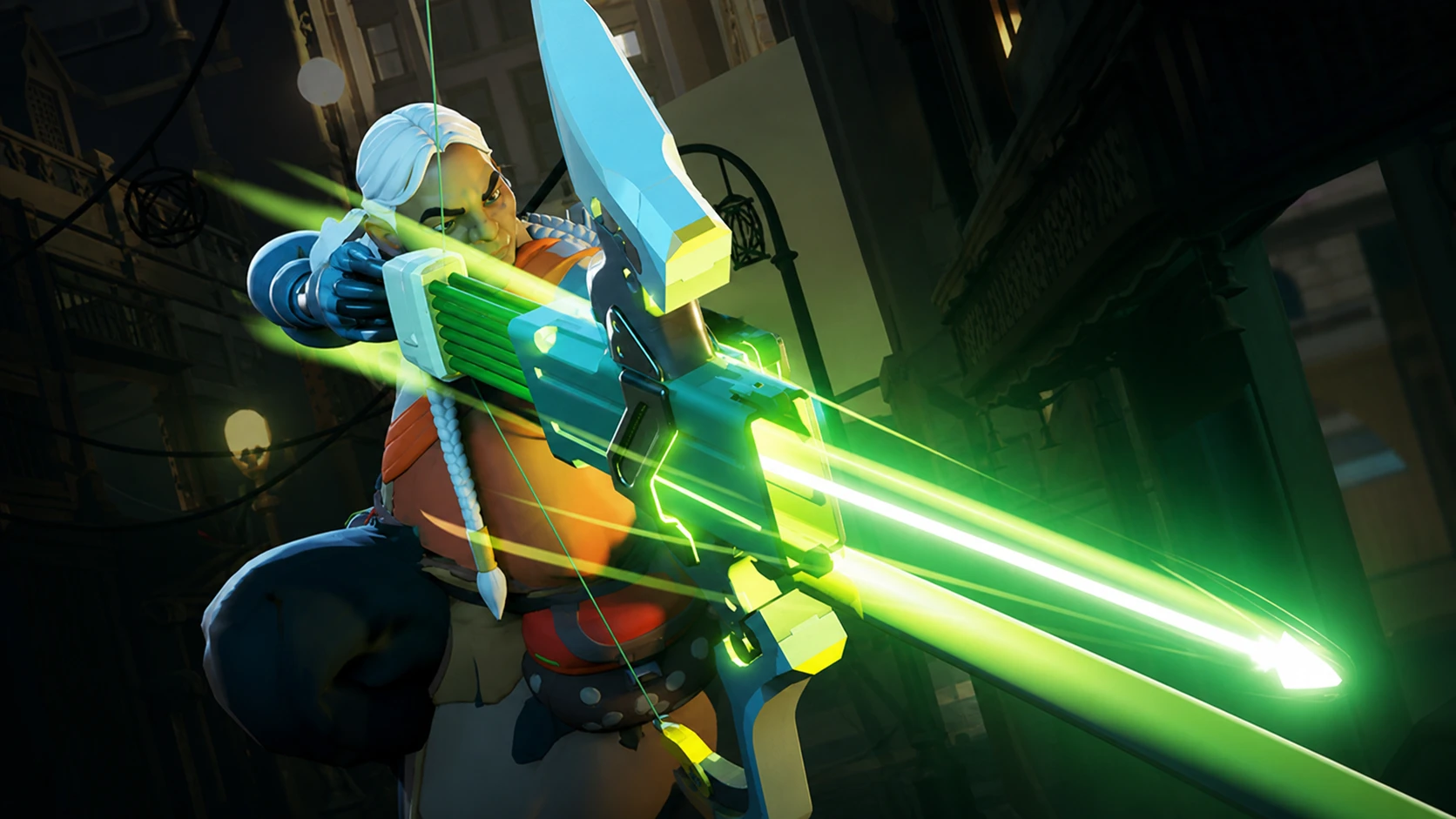 Deadlock characters tier list: Grey Talon readying a green arrow