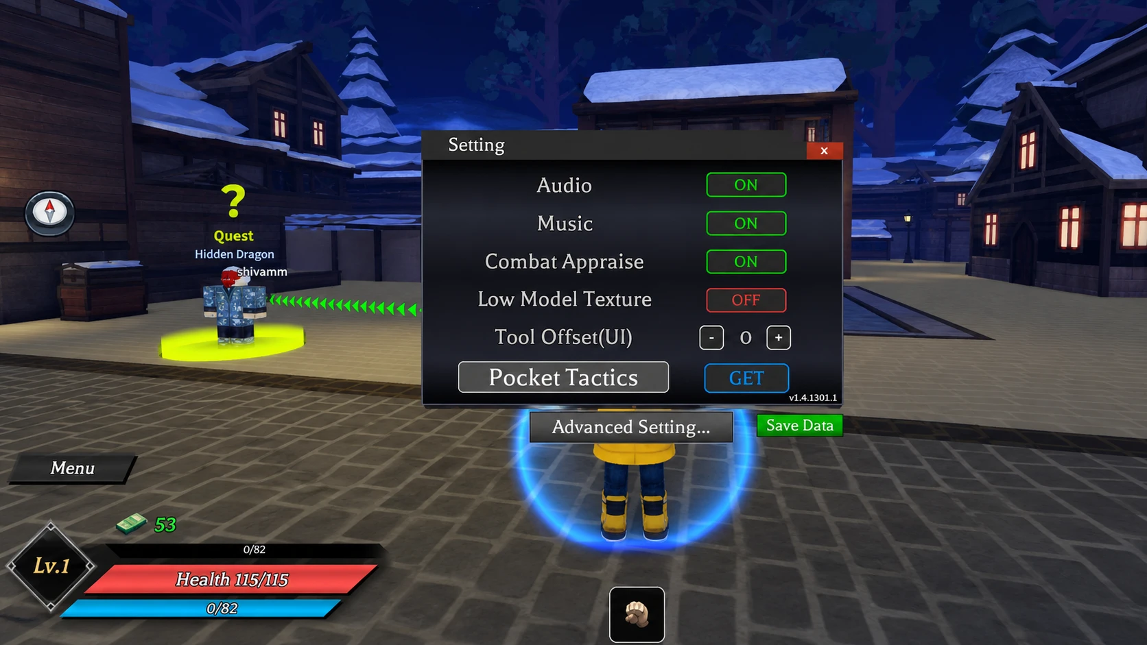 Demon Blade codes redemption screen with the PT logo in the corner