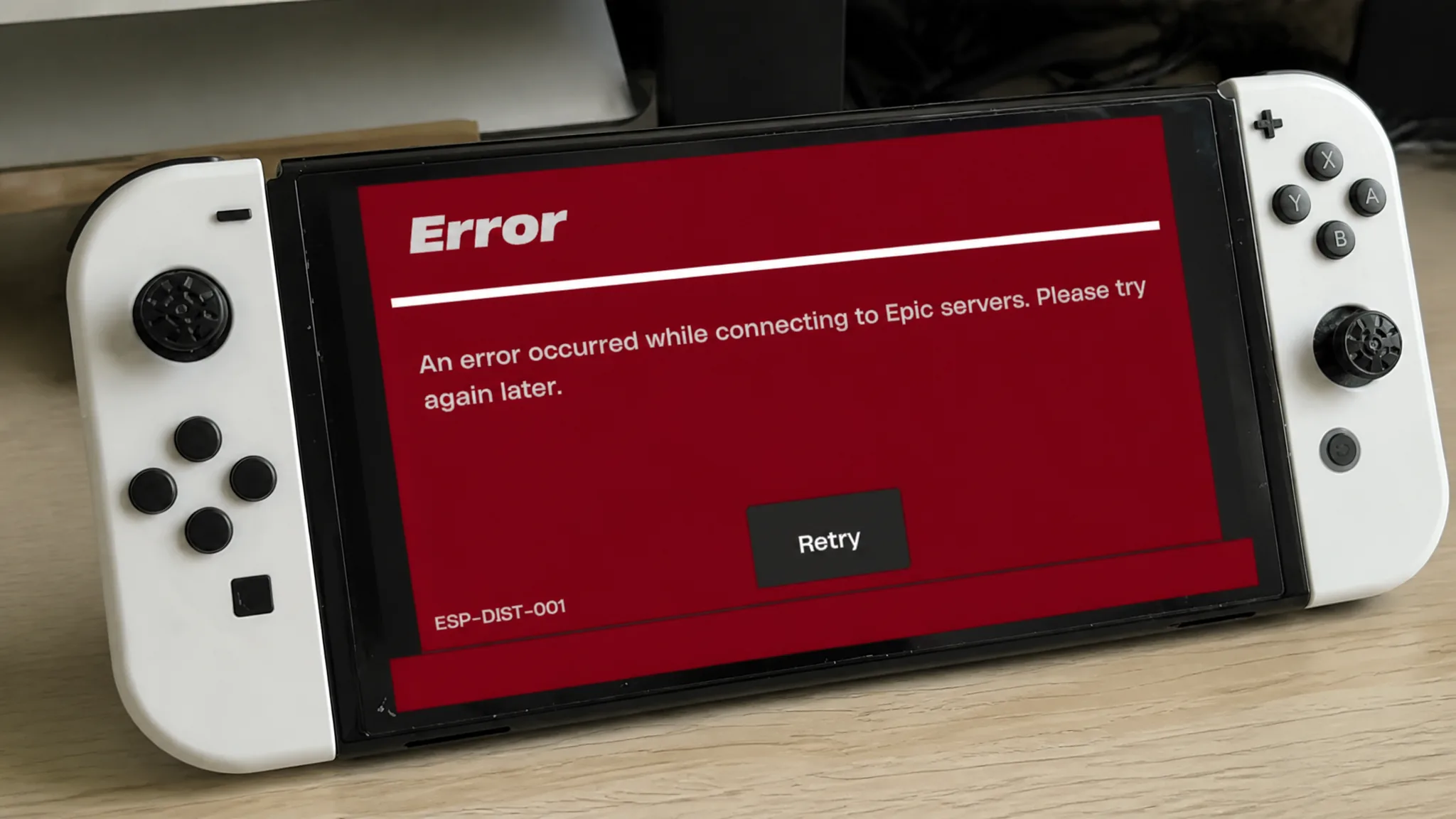 Fortnite Esp-Dist-001 Error