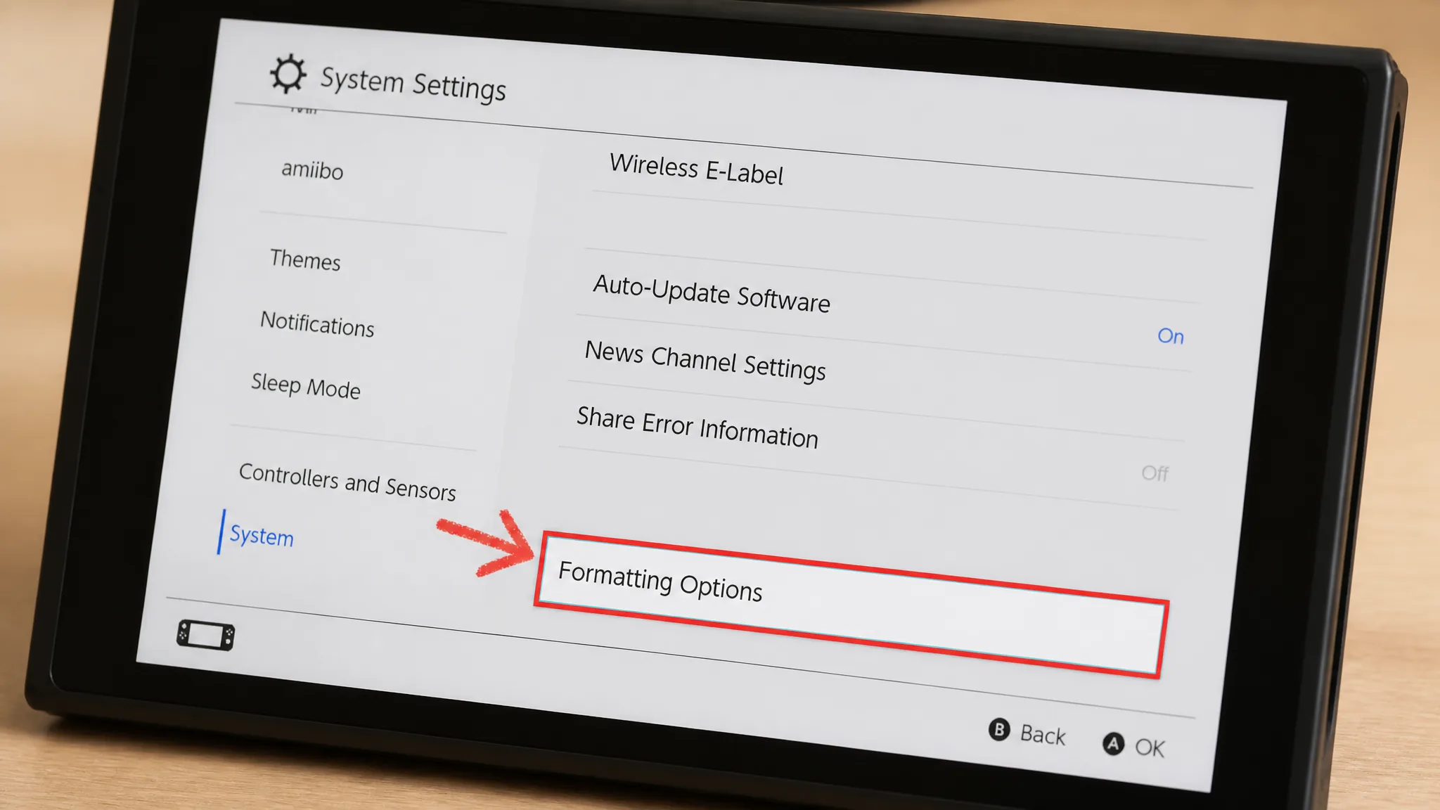 Nintendo Cache Reset 3