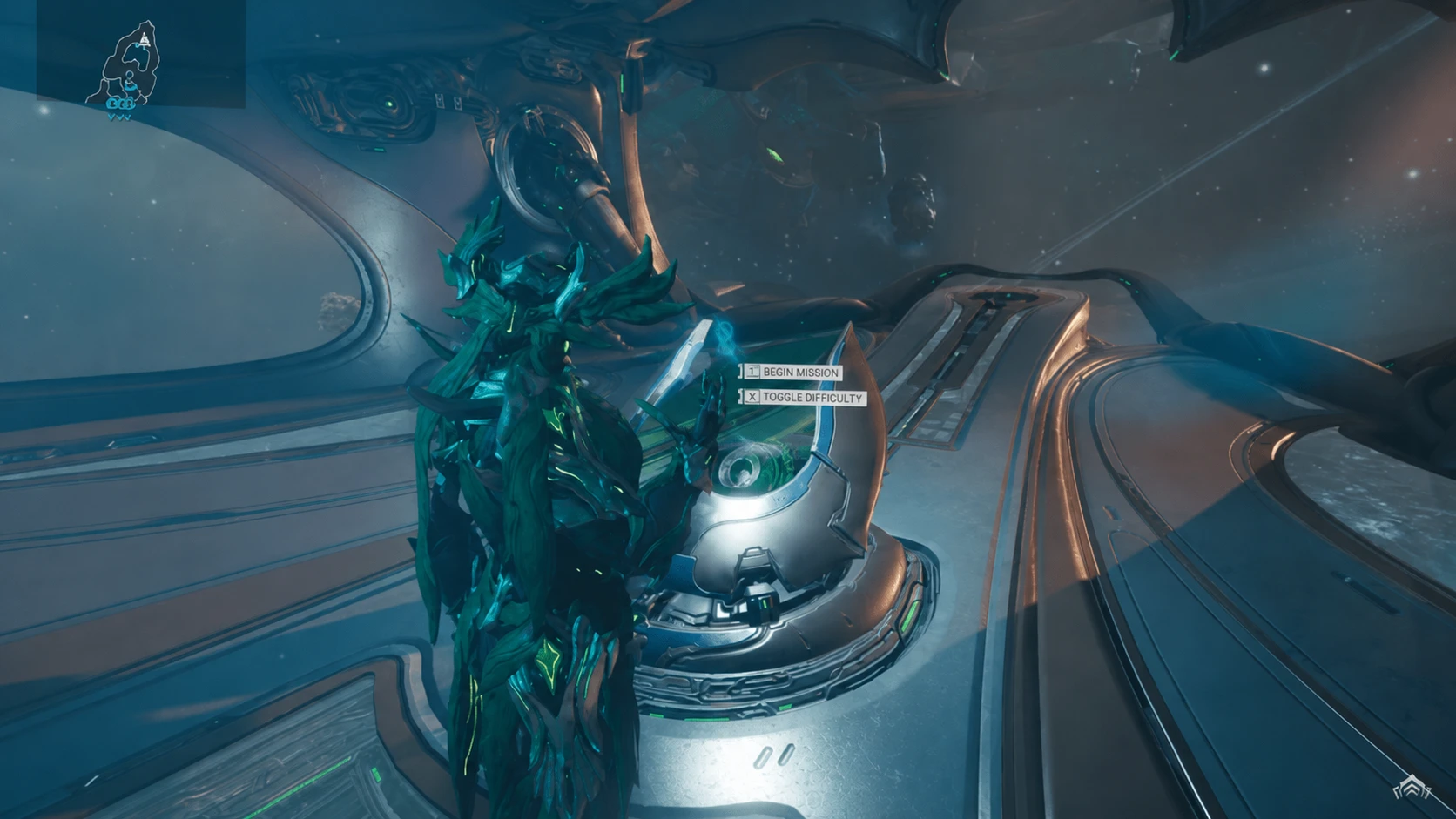 Starting the Jade Shadows: Constellations mission in Warframe