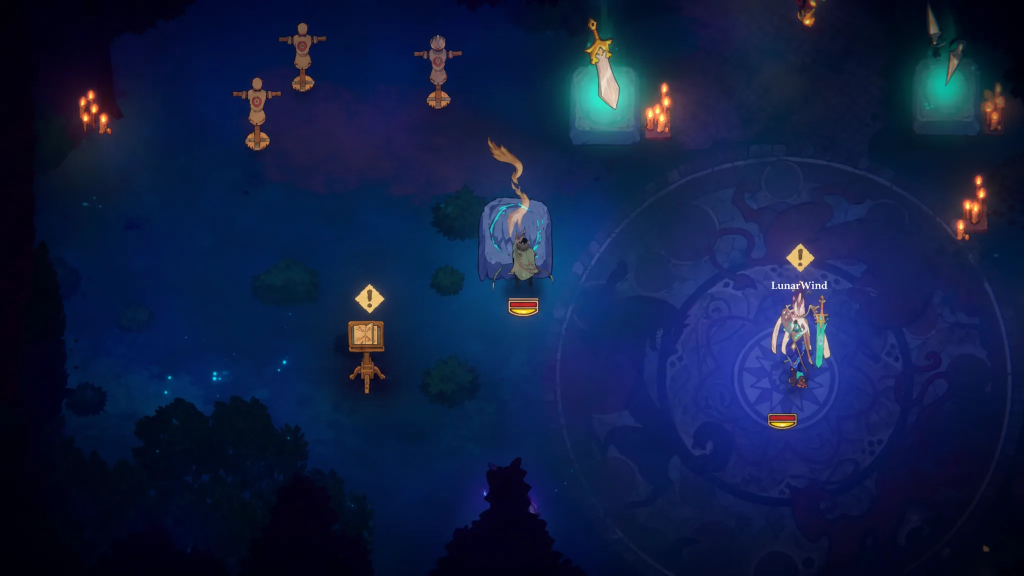 Choosing a weapon in 33 Immortals